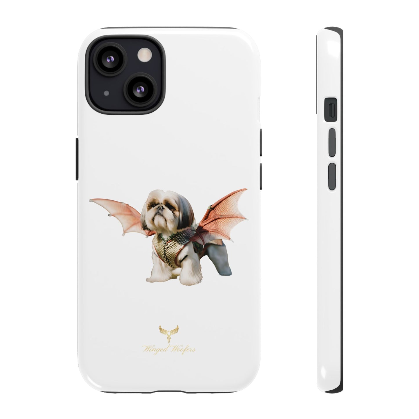 Fantasy Shih Tzu with Dragon Wings Pet Phone Case – Tough Cases for Dog Lovers