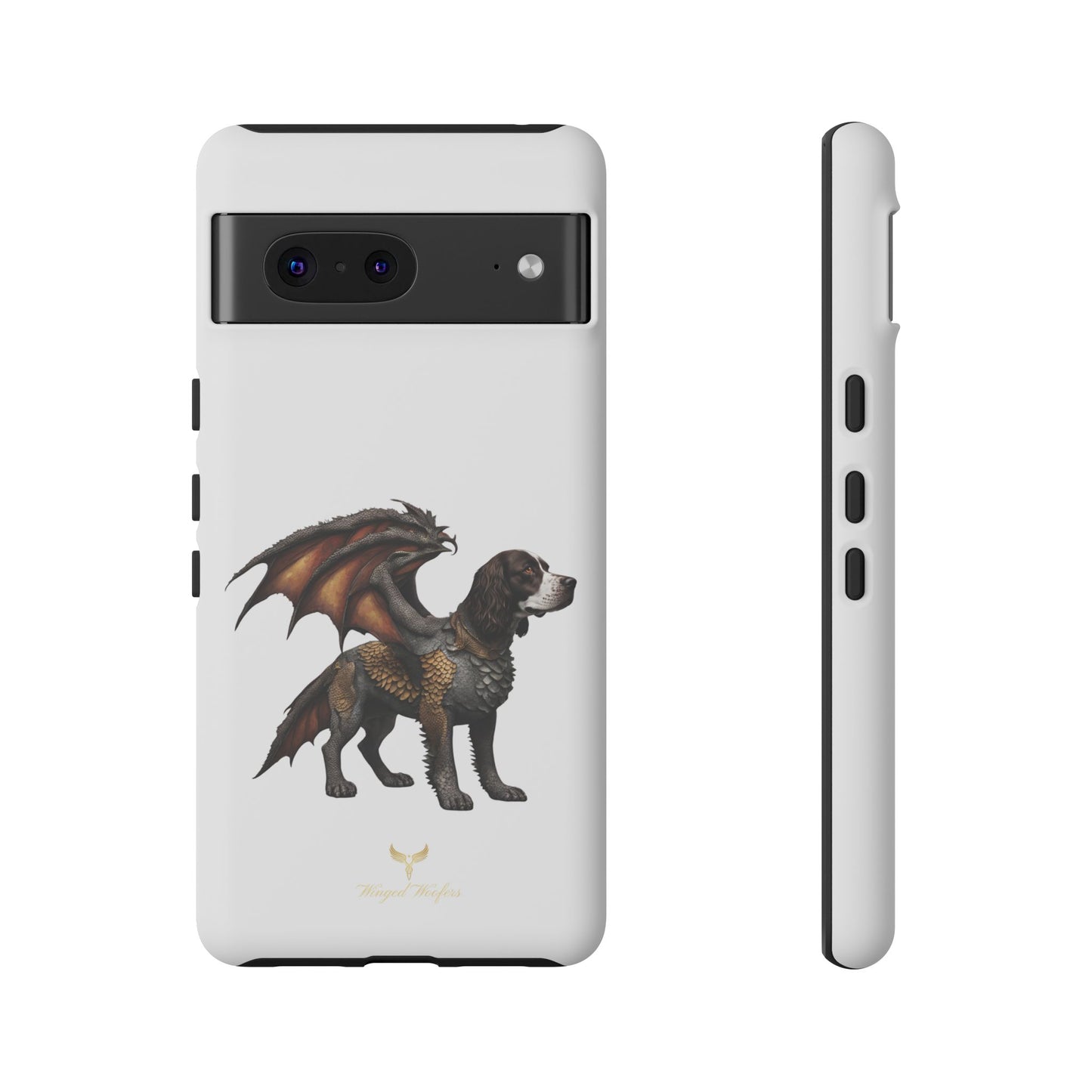 Fantasy Springer Spaniel as a Dragon Phone Case - Tough Cases for Pet Lovers