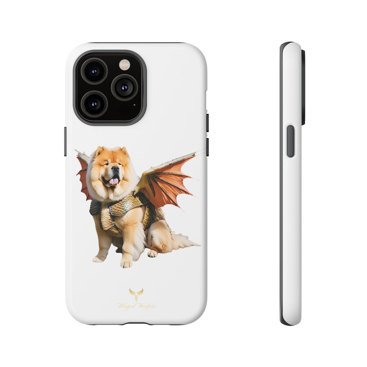 Funny Dragon Chow Chow Dog Phone Case - Tough Cases for Pet Lovers