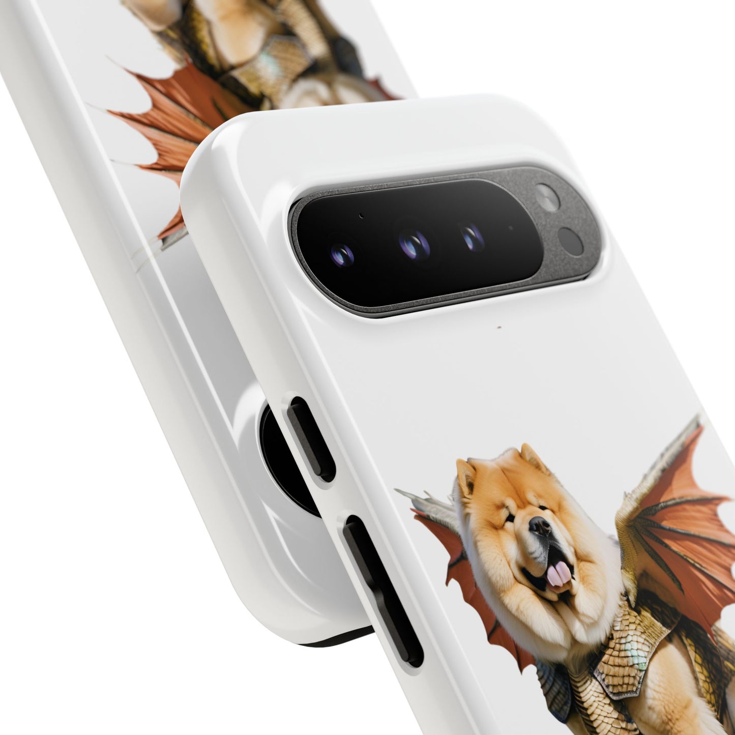 Funny Dragon Chow Chow Dog Phone Case - Tough Cases for Pet Lovers