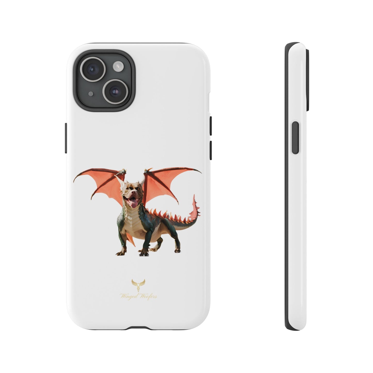 Tough Cases - Fierce Dragon Pitbull Phone Case | Unique Animal Design | Perfect Gift for Animal Lovers