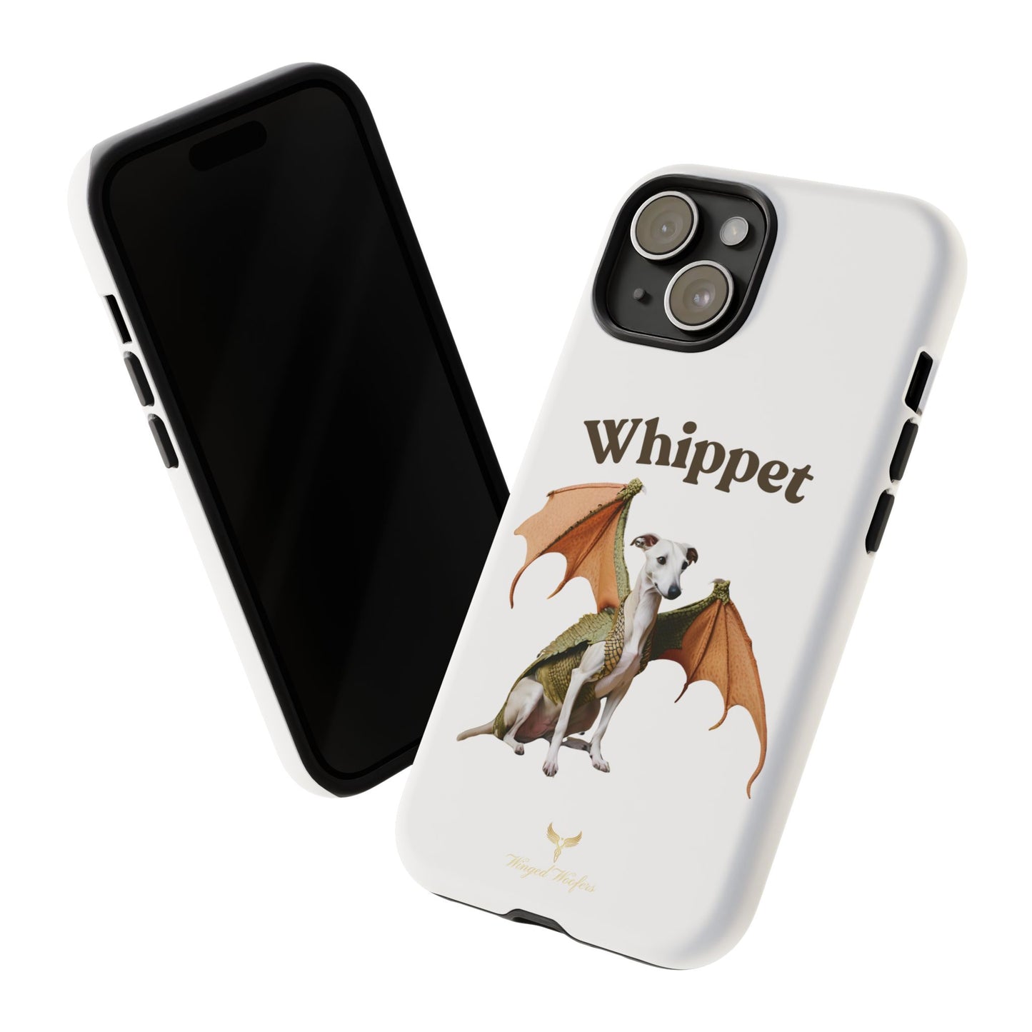 Whippet Dragon Phone Case - Tough & Stylish Pet Accessory