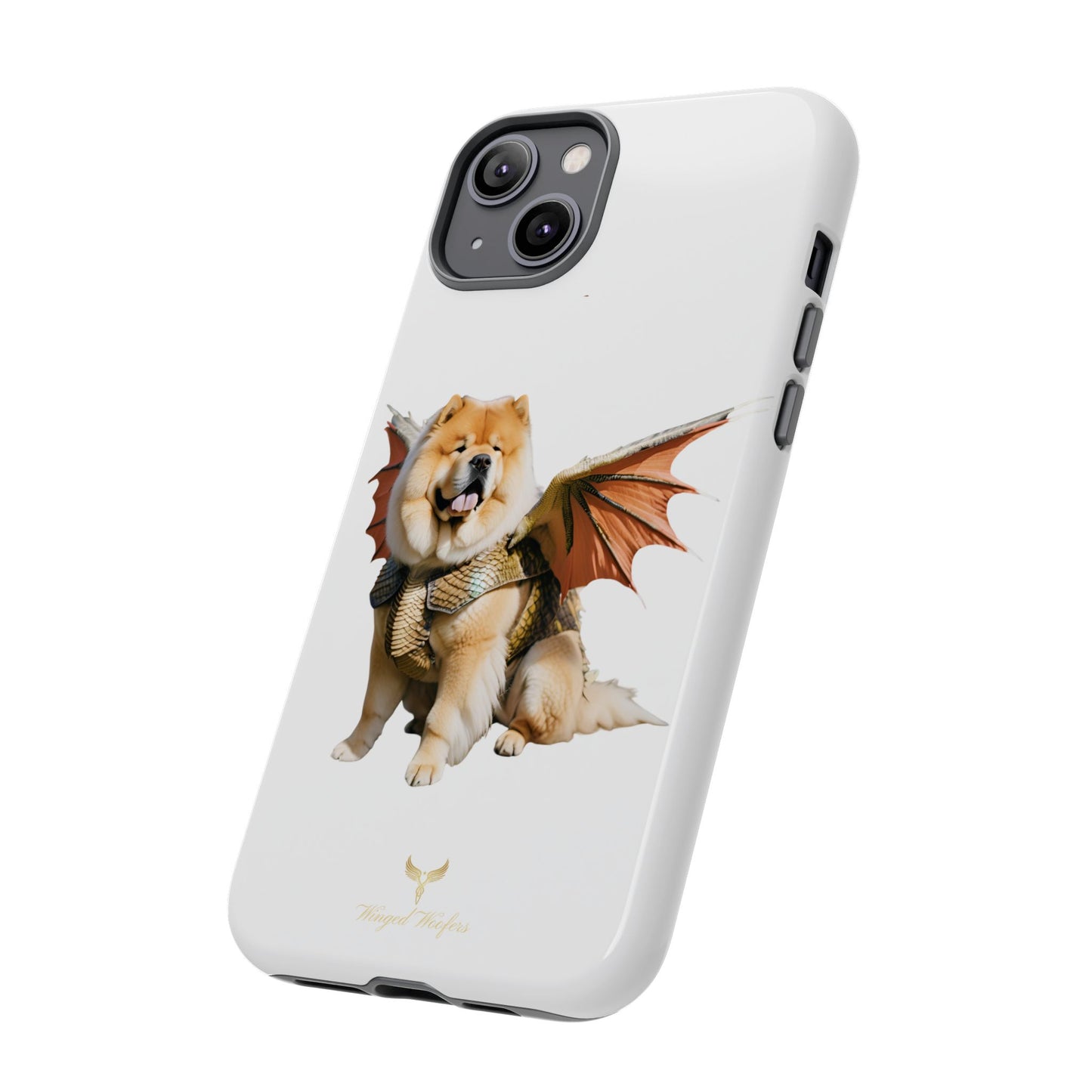 Funny Dragon Chow Chow Dog Phone Case - Tough Cases for Pet Lovers