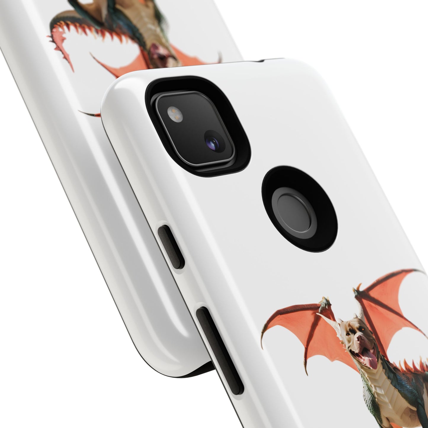 Tough Cases - Fierce Dragon Pitbull Phone Case | Unique Animal Design | Perfect Gift for Animal Lovers