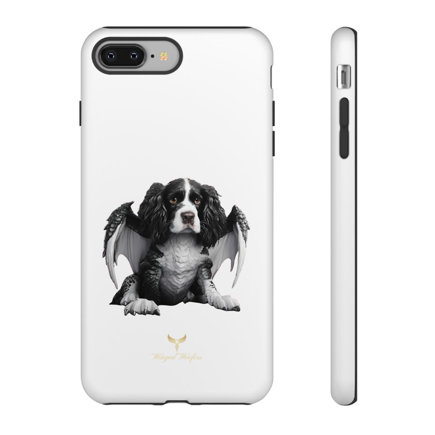 Springer Spaniel Puppy Dragon Winged Dog Phone Case - Tough Cases for Pet Lovers