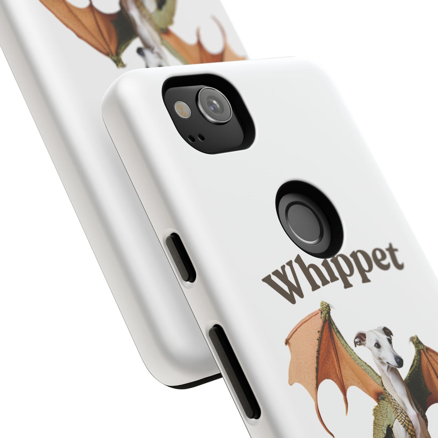 Whippet Dragon Phone Case - Tough & Stylish Pet Accessory