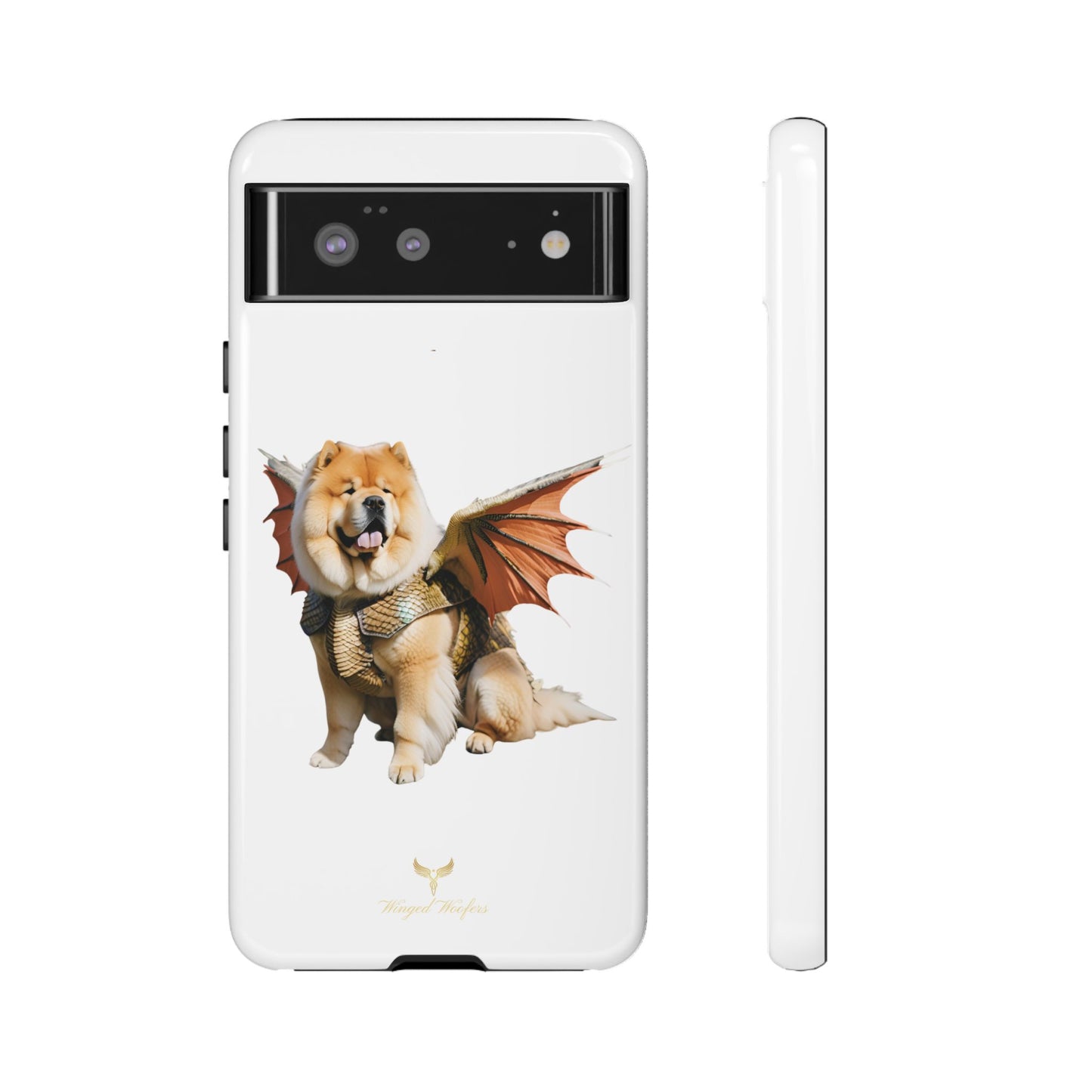 Funny Dragon Chow Chow Dog Phone Case - Tough Cases for Pet Lovers