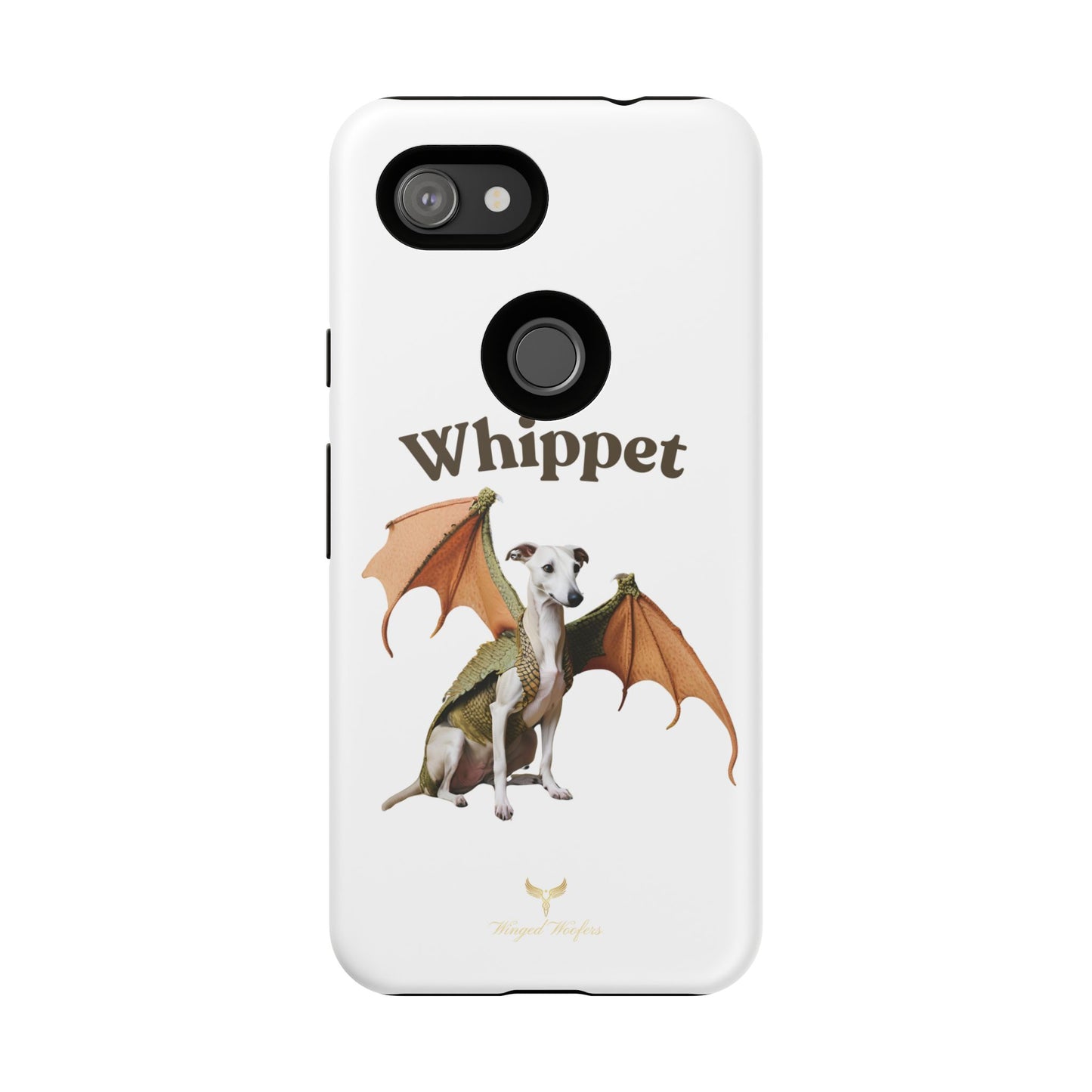 Whippet Dragon Phone Case - Tough & Stylish Pet Accessory