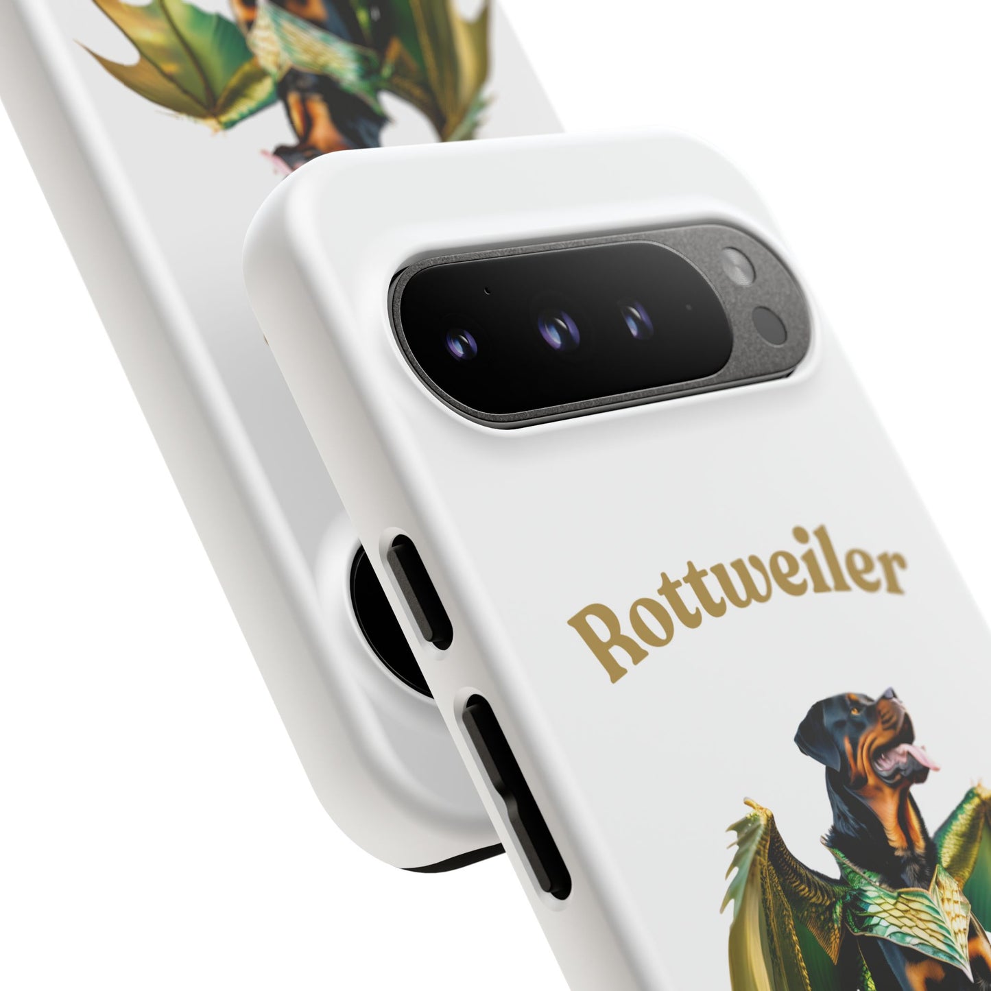 Rottweiler Dragon Wings Phone Case - Tough Cases for Dog Lovers