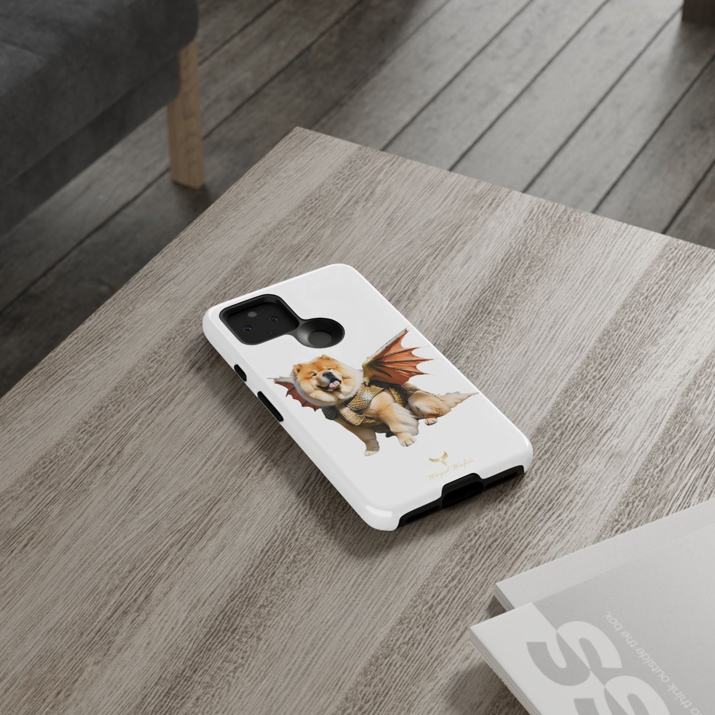 Funny Dragon Chow Chow Dog Phone Case - Tough Cases for Pet Lovers