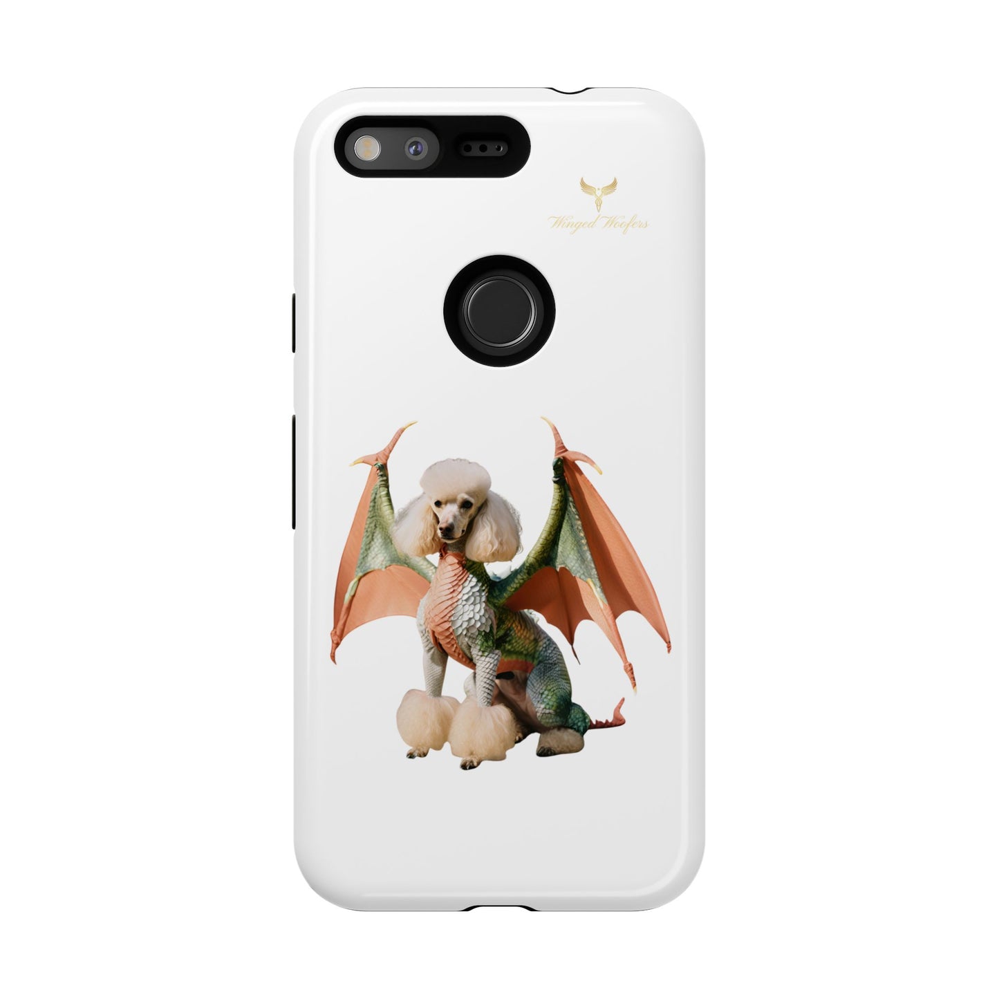 Unique Dragon Poodle Phone Case - Tough Cases for Pet Lovers