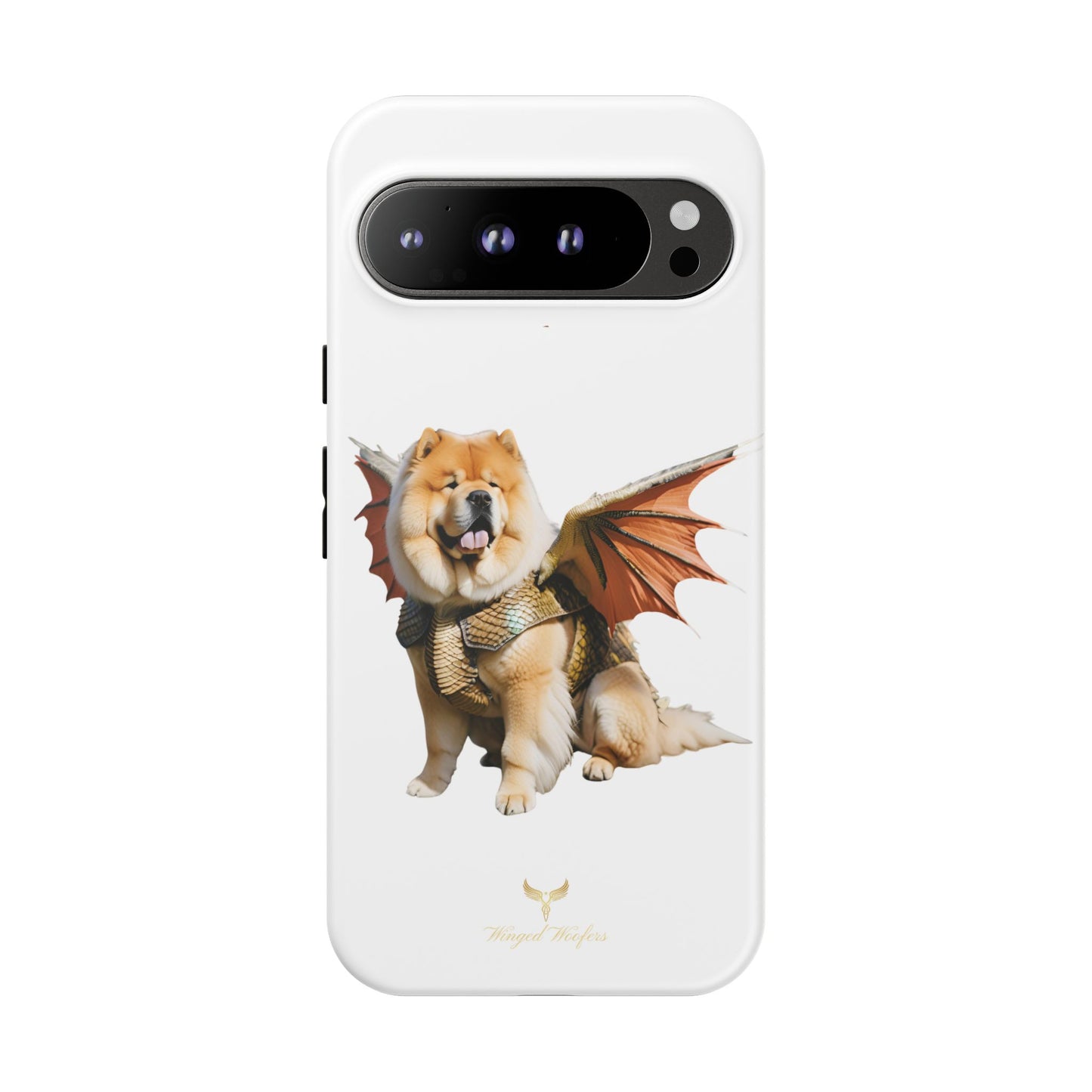 Funny Dragon Chow Chow Dog Phone Case - Tough Cases for Pet Lovers