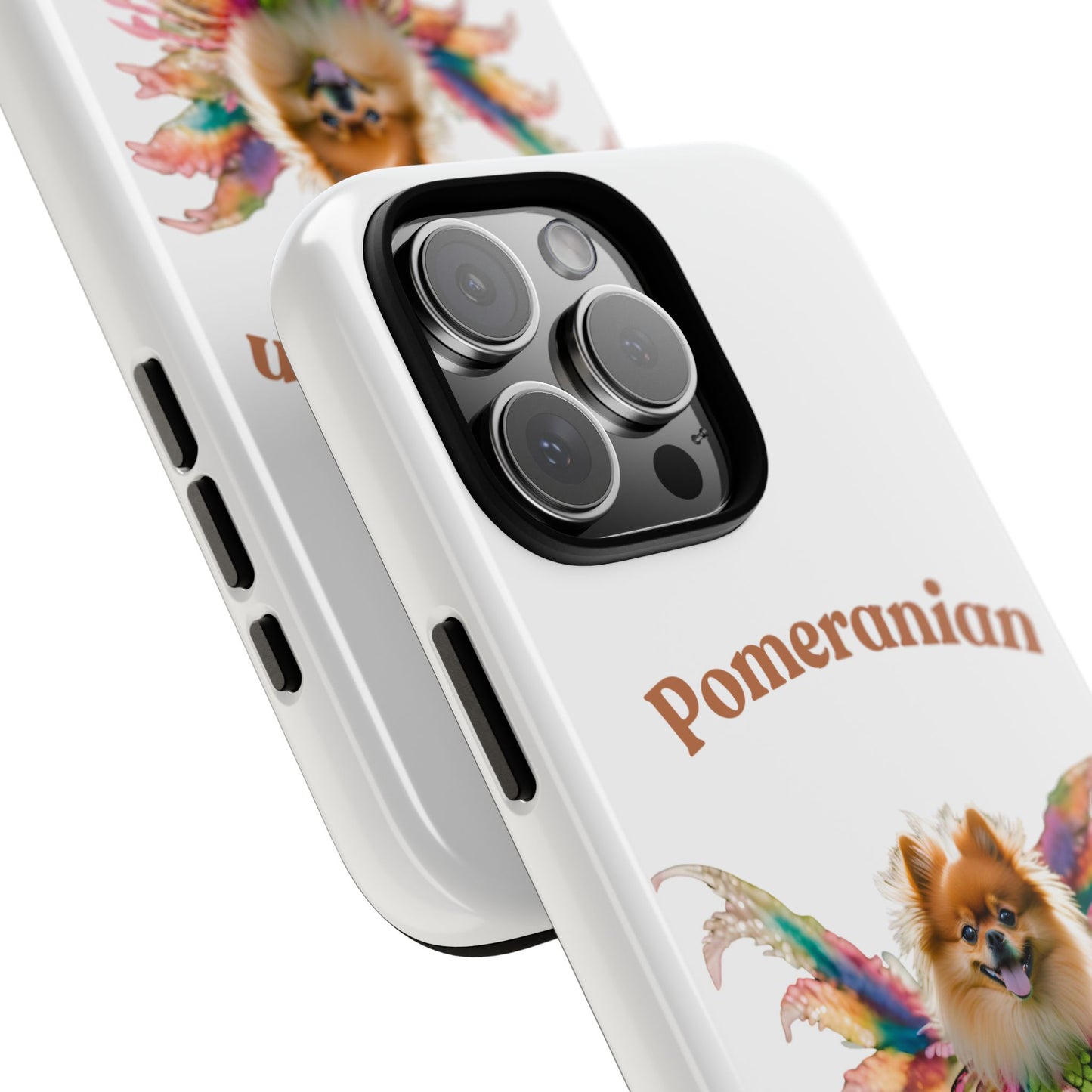 Pomeranian Winged Dog Phone Case – Cute Dog Lover Accessory