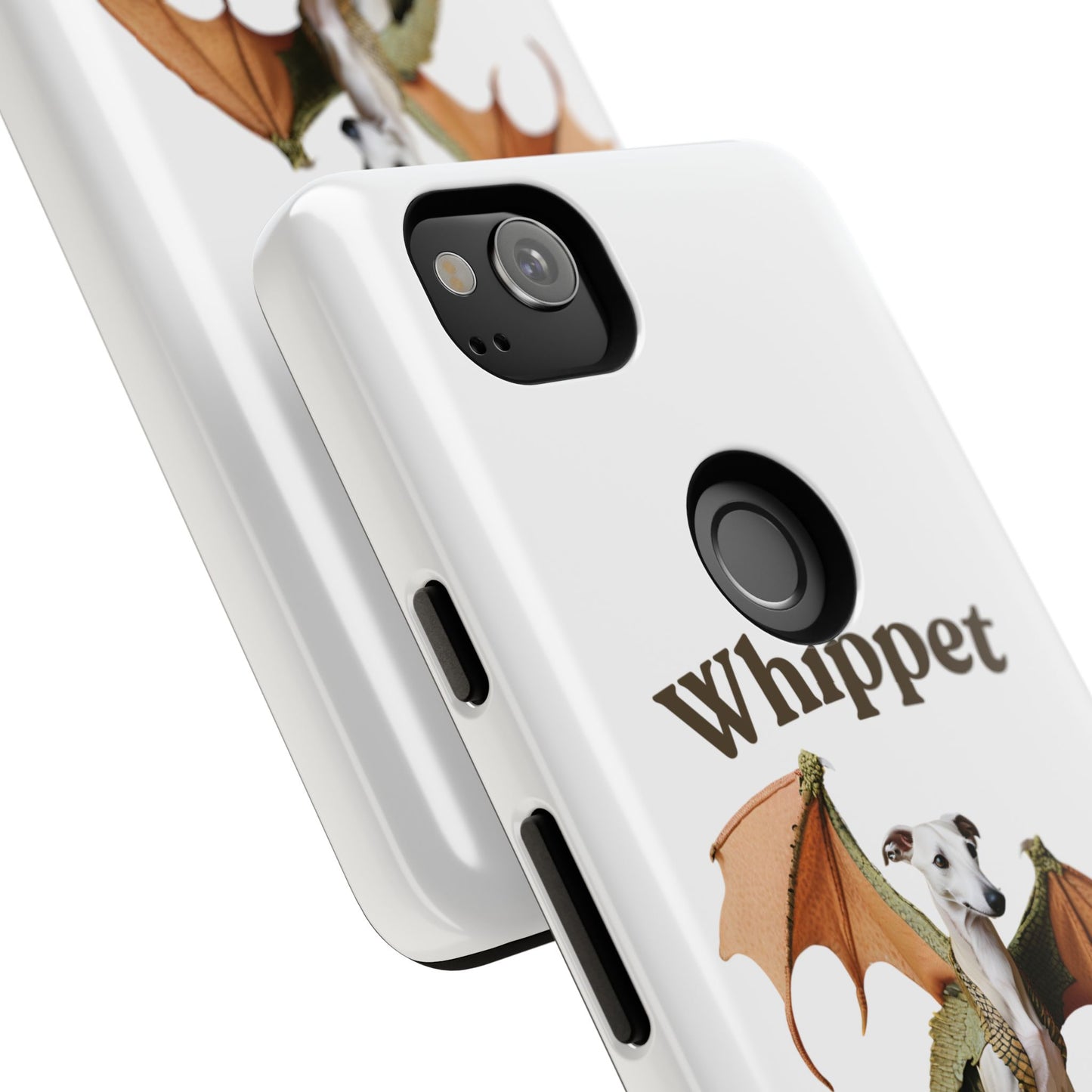 Whippet Dragon Phone Case - Tough & Stylish Pet Accessory