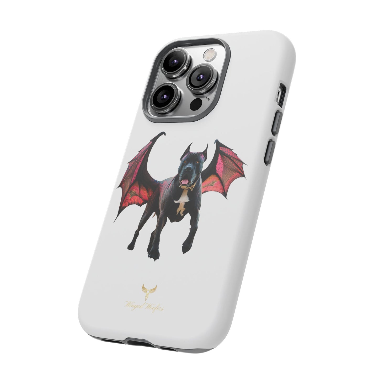 Flying Cane Corso Dog Phone Case - Tough Cases for Pet Lovers