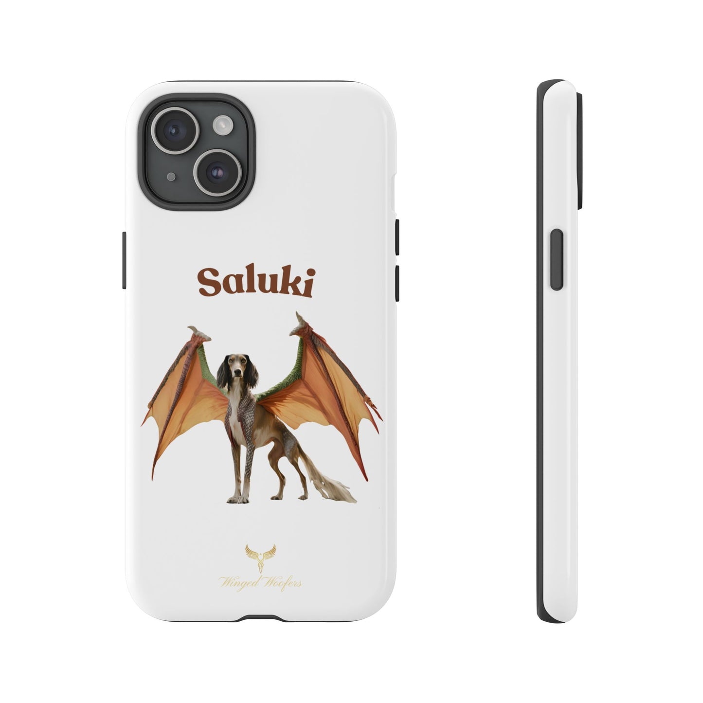 Saluki Dog Dragon Case - Tough Phone Case for Pet Lovers