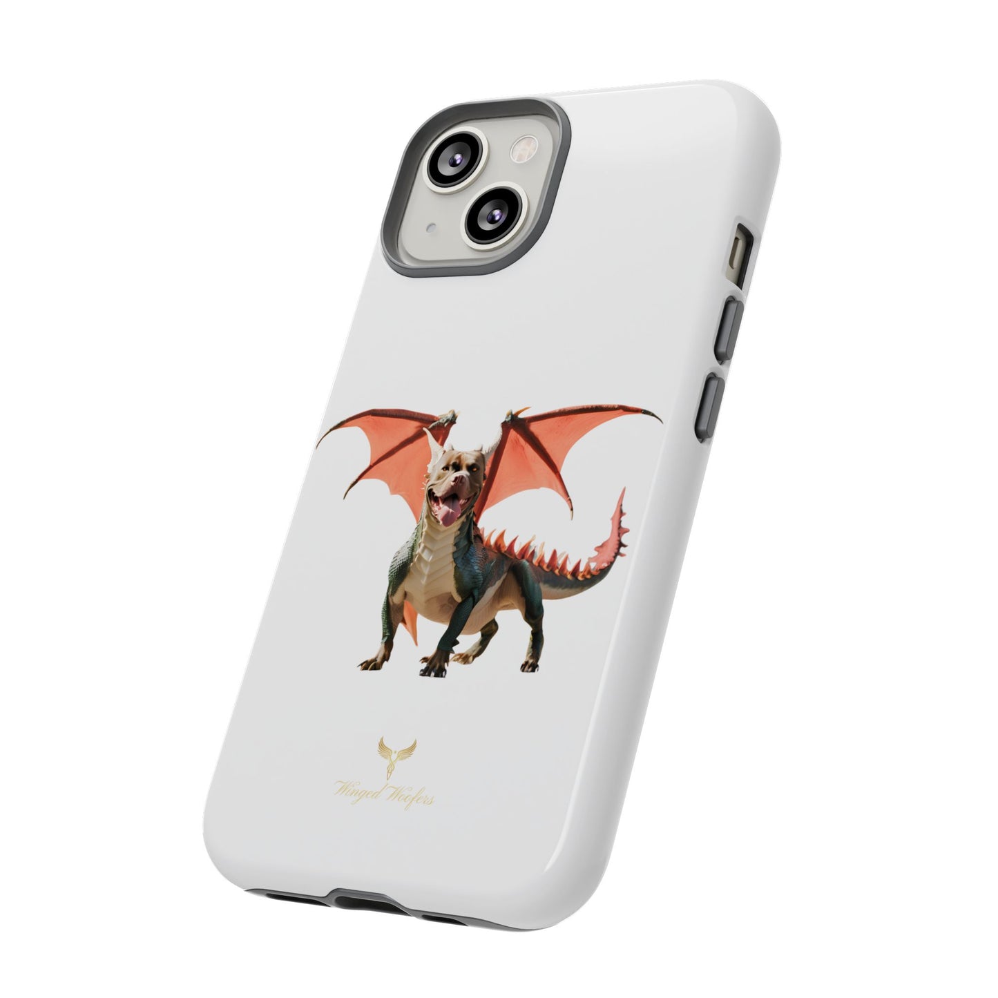 Tough Cases - Fierce Dragon Pitbull Phone Case | Unique Animal Design | Perfect Gift for Animal Lovers