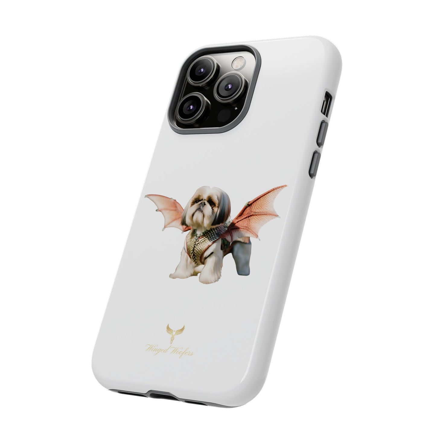 Fantasy Shih Tzu with Dragon Wings Pet Phone Case – Tough Cases for Dog Lovers