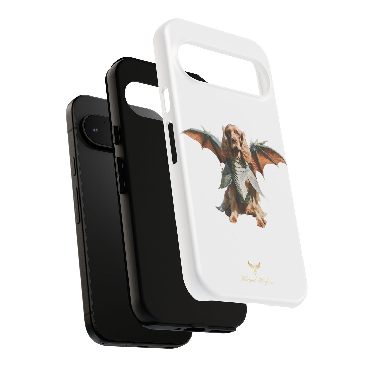 Dragon Wing Cocker Spaniel Dog Phone Case - Tough Cases for Pet Lovers