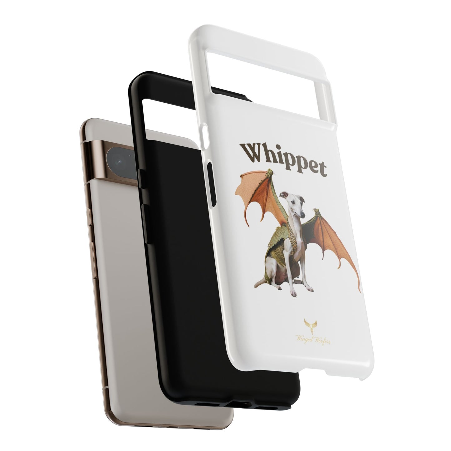 Whippet Dragon Phone Case - Tough & Stylish Pet Accessory