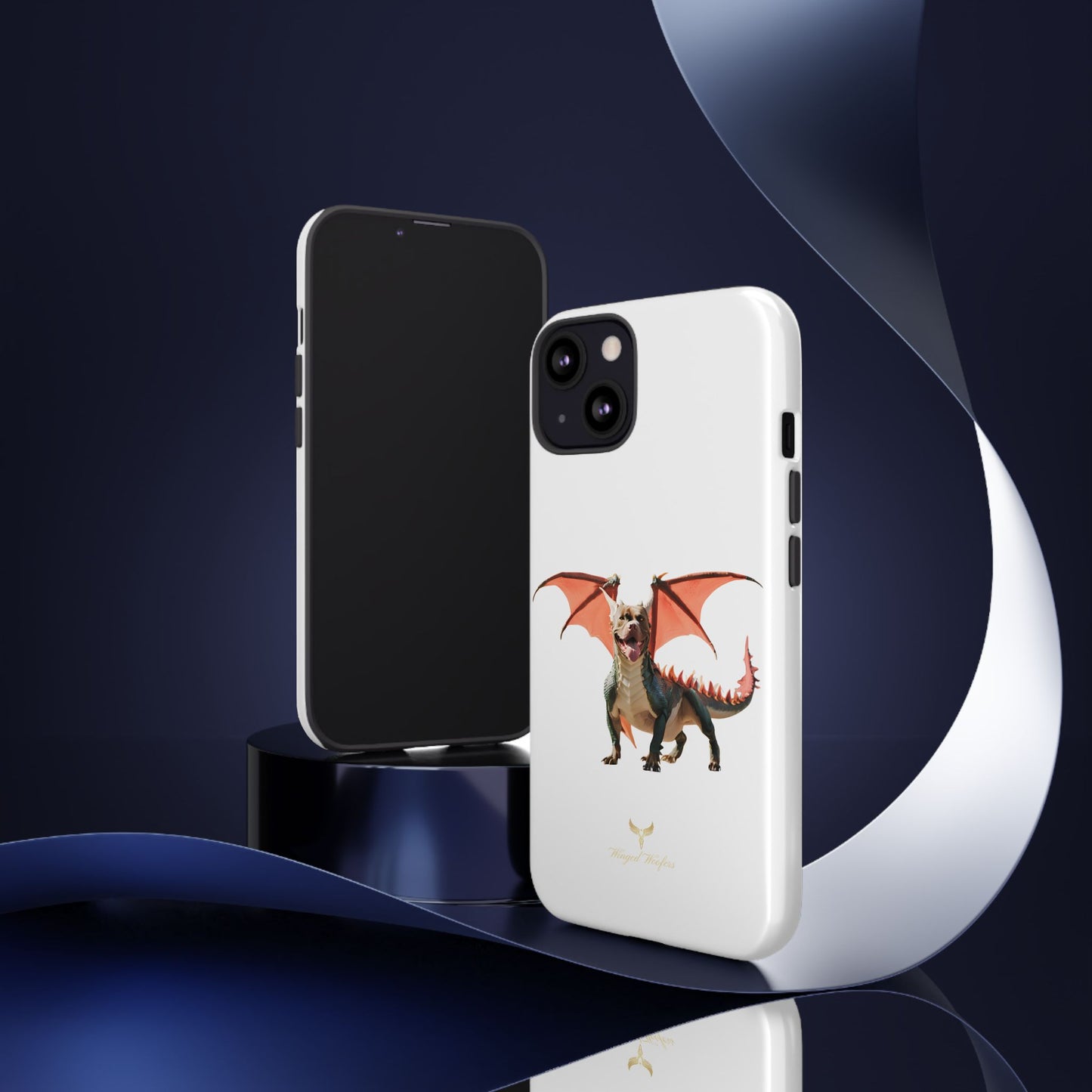 Tough Cases - Fierce Dragon Pitbull Phone Case | Unique Animal Design | Perfect Gift for Animal Lovers