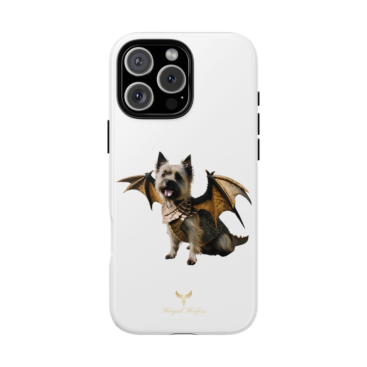 Mythical Cairn Terrier with Wings Dog | Tough Cases for Pet Lovers