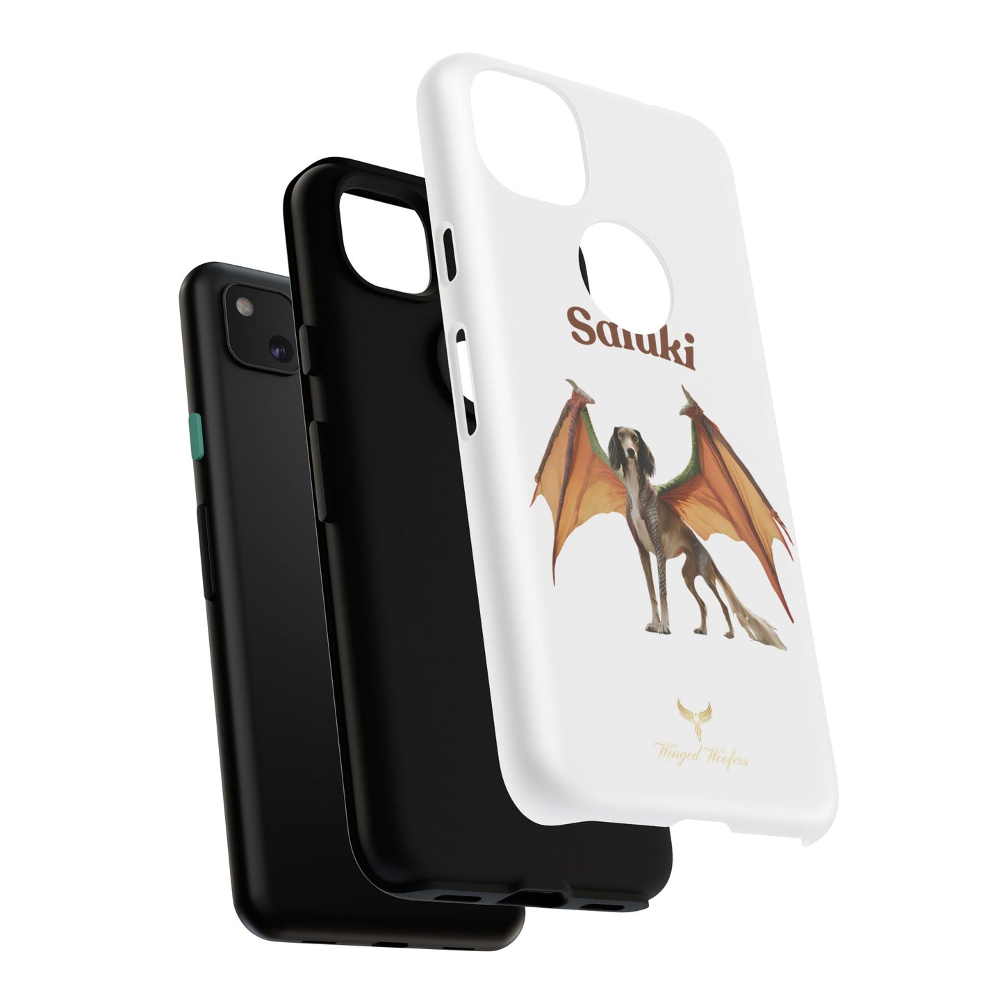 Saluki Dog Dragon Case - Tough Phone Case for Pet Lovers