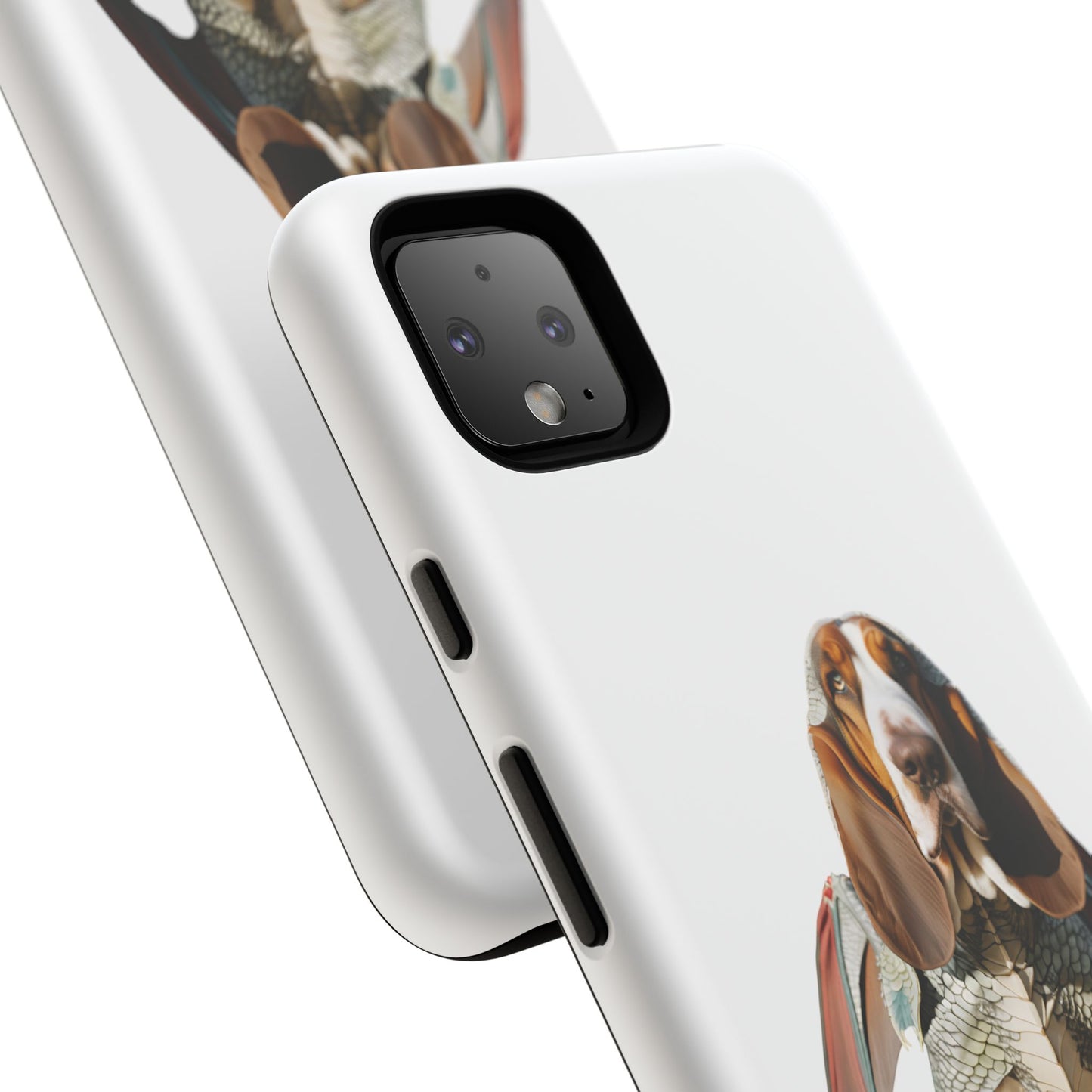 Whimsical Basset Hound Dog Phone Case - Tough Cases for Animal Lovers