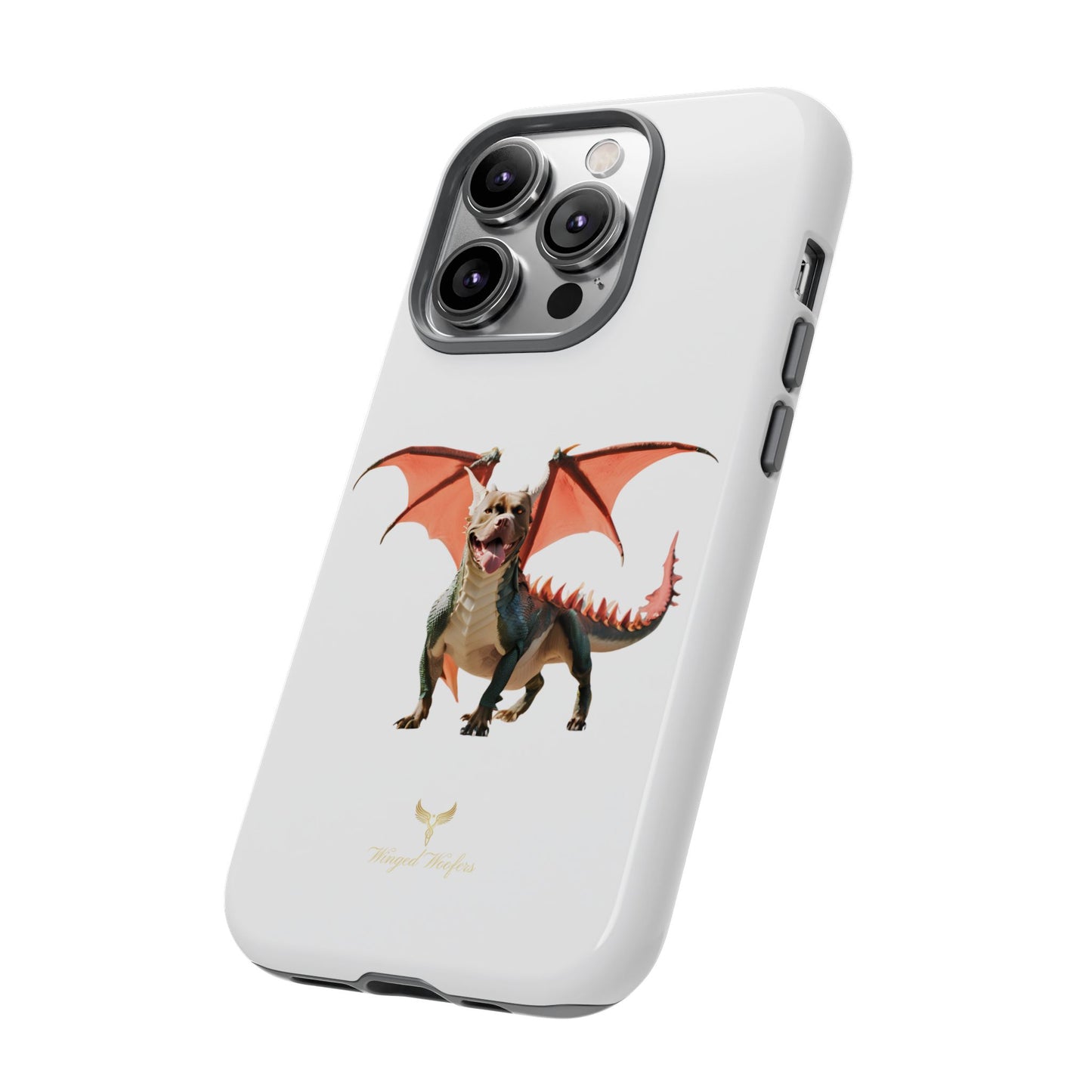 Tough Cases - Fierce Dragon Pitbull Phone Case | Unique Animal Design | Perfect Gift for Animal Lovers