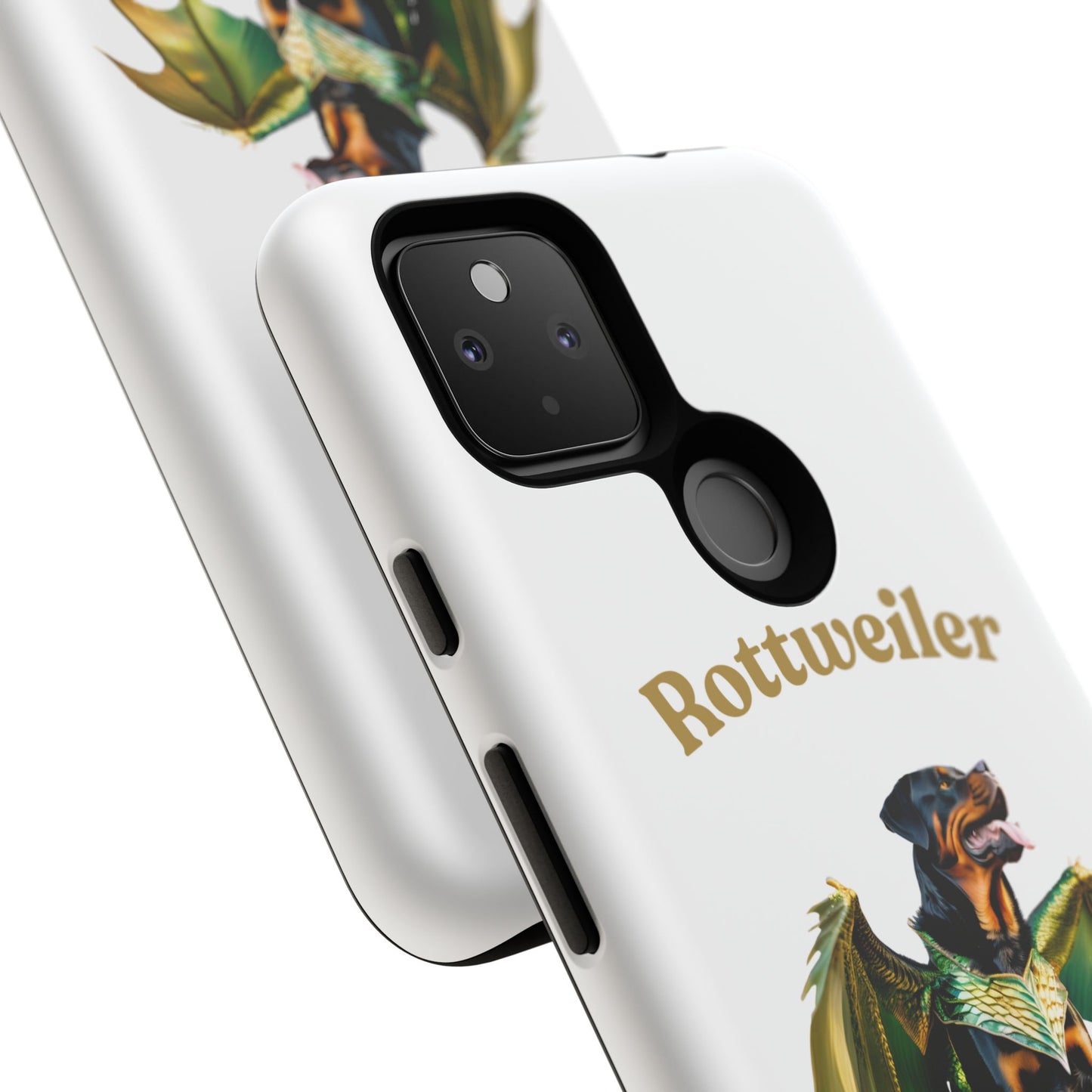 Rottweiler Dragon Wings Phone Case - Tough Cases for Dog Lovers