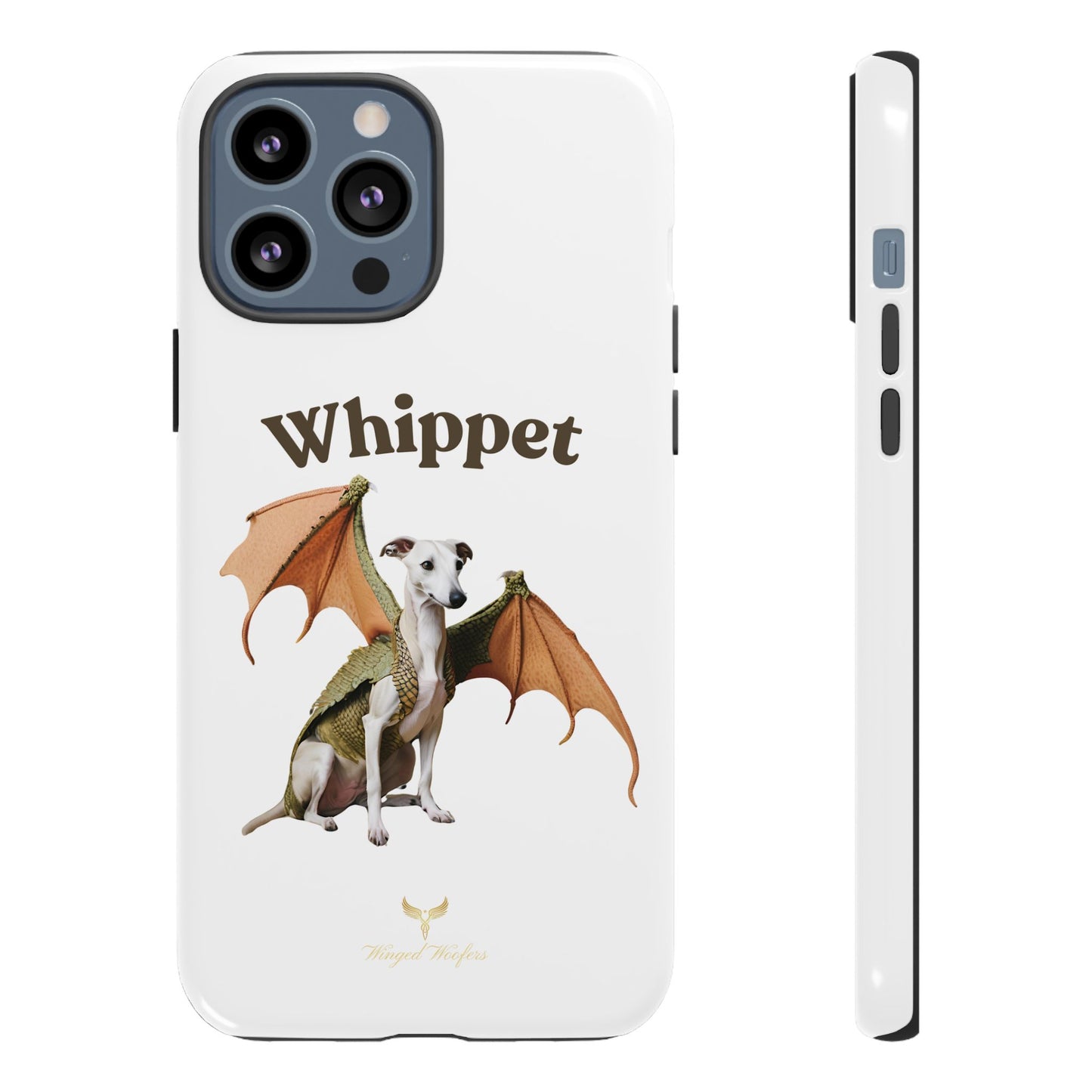 Whippet Dragon Phone Case - Tough & Stylish Pet Accessory