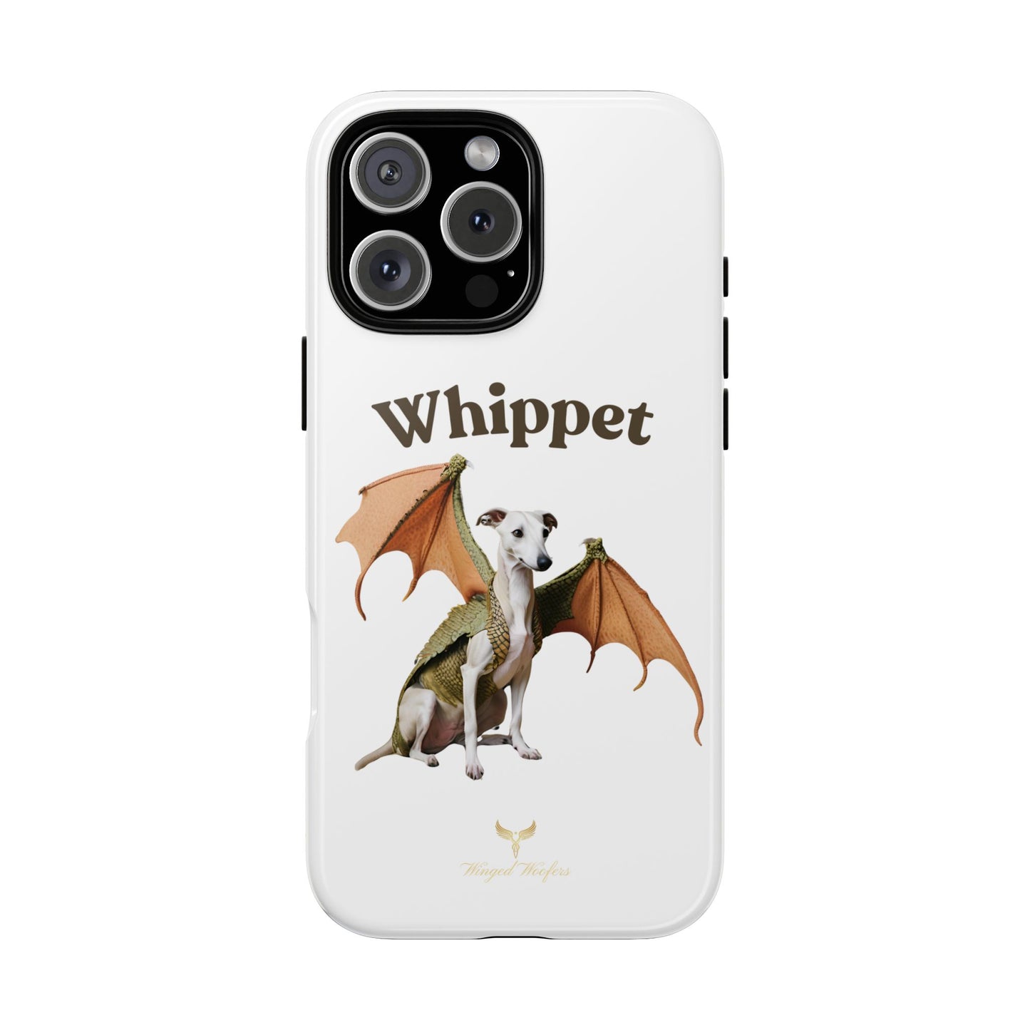 Whippet Dragon Phone Case - Tough & Stylish Pet Accessory