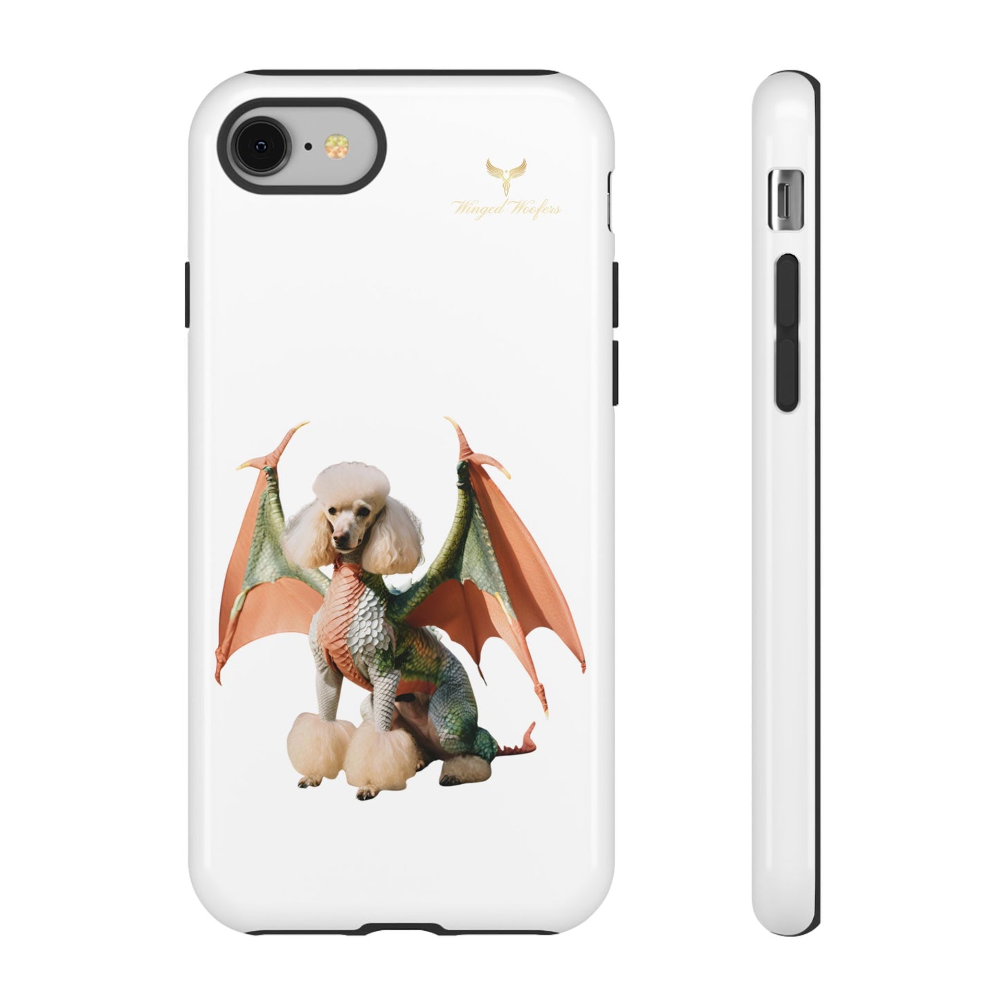 Unique Dragon Poodle Phone Case - Tough Cases for Pet Lovers