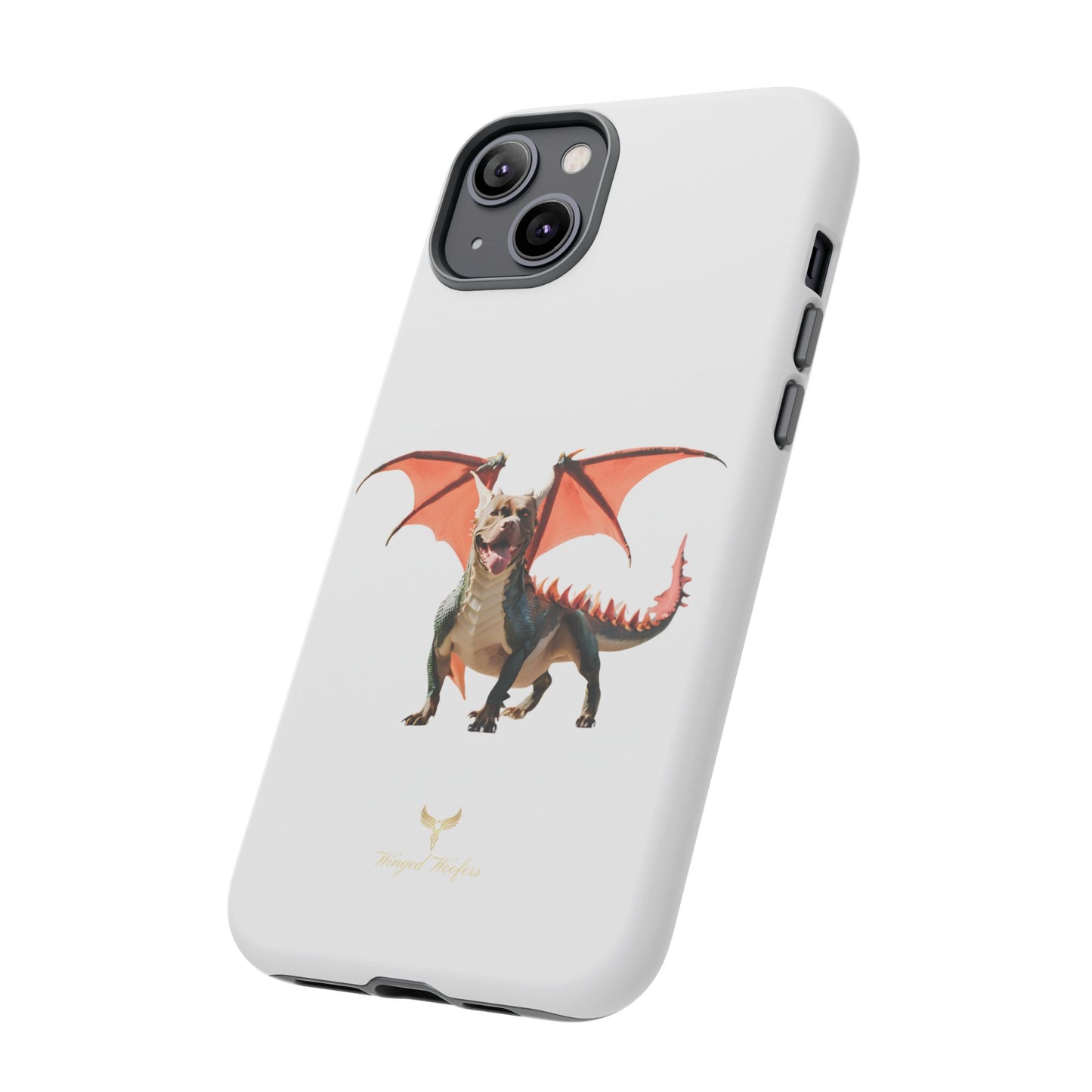 Tough Cases - Fierce Dragon Pitbull Phone Case | Unique Animal Design | Perfect Gift for Animal Lovers