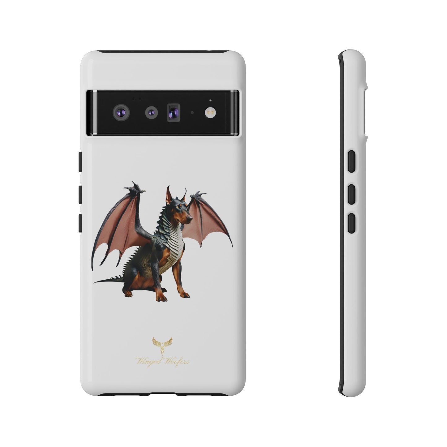 Mythical Doberman Pinscher Dragon Phone Case - Tough & Stylish Protection