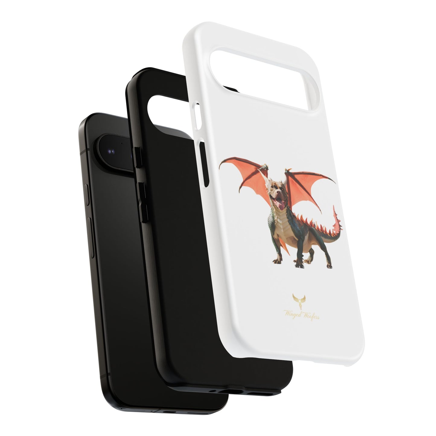 Tough Cases - Fierce Dragon Pitbull Phone Case | Unique Animal Design | Perfect Gift for Animal Lovers