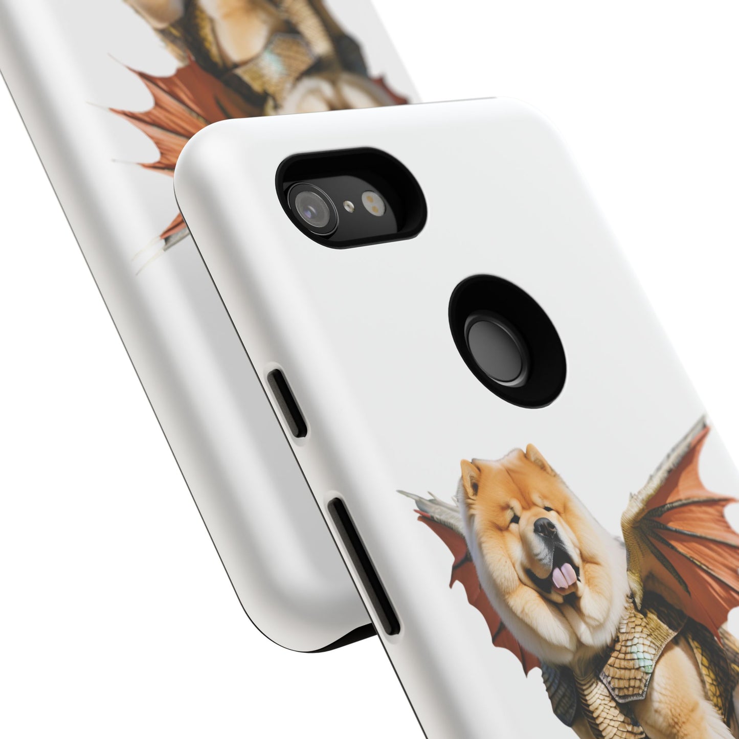 Funny Dragon Chow Chow Dog Phone Case - Tough Cases for Pet Lovers