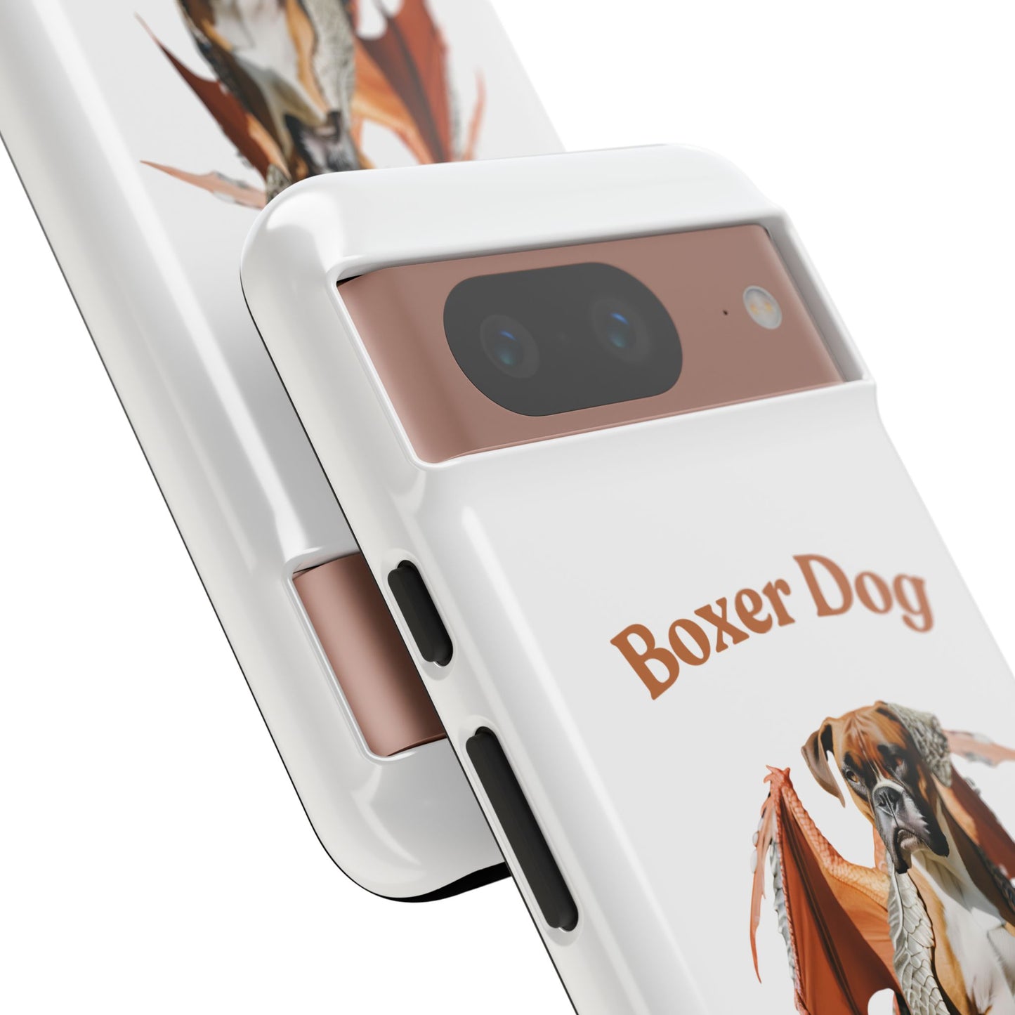 Boxer Dog Dragon Art Phone Case - Tough Cases