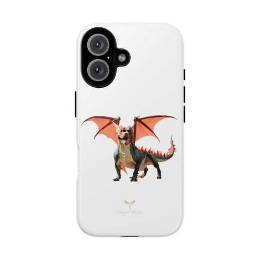 Tough Cases - Fierce Dragon Pitbull Phone Case | Unique Animal Design | Perfect Gift for Animal Lovers