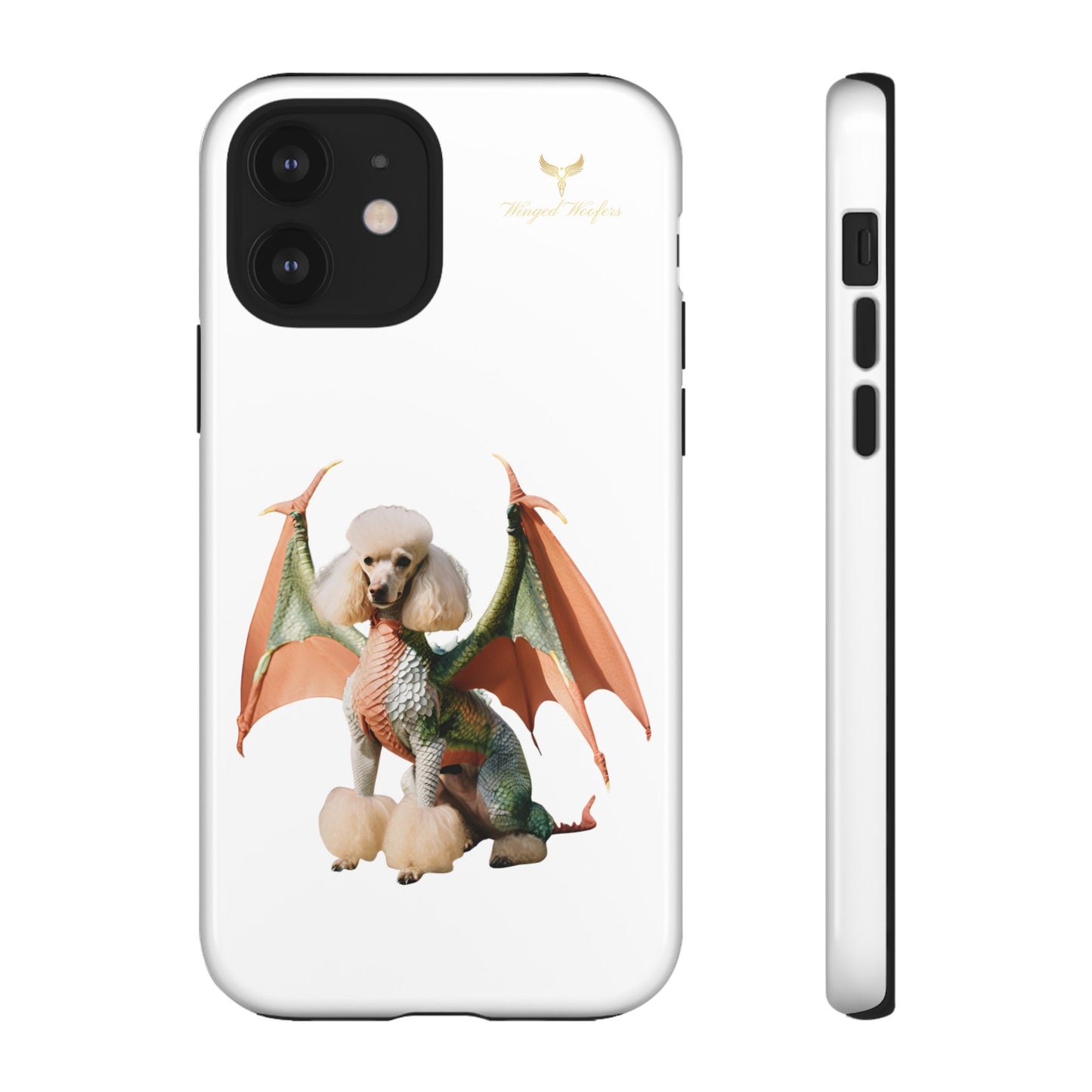 Unique Dragon Poodle Phone Case - Tough Cases for Pet Lovers