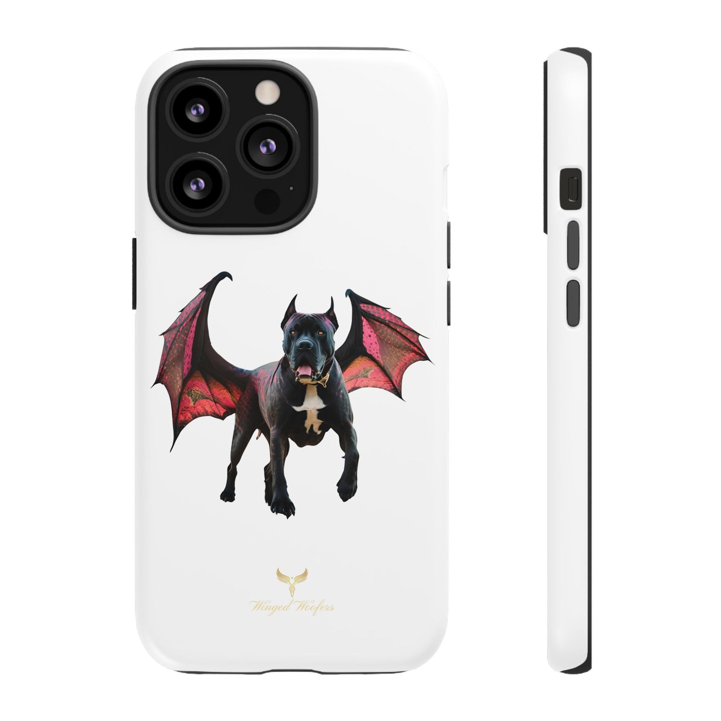 Flying Cane Corso Dog Phone Case - Tough Cases for Pet Lovers