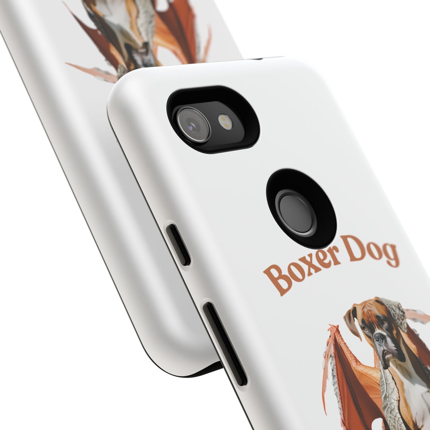 Boxer Dog Dragon Art Phone Case - Tough Cases