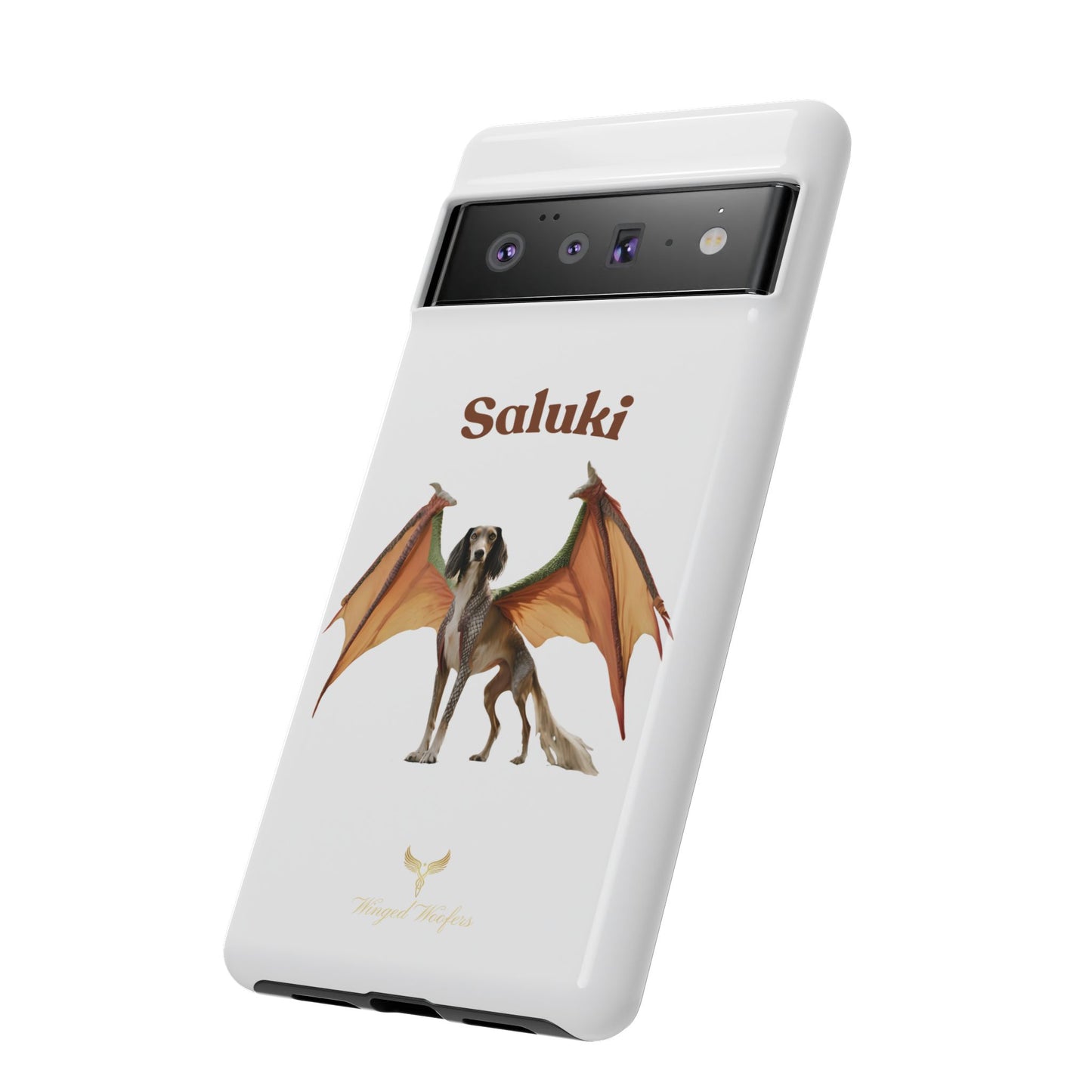 Saluki Dog Dragon Case - Tough Phone Case for Pet Lovers