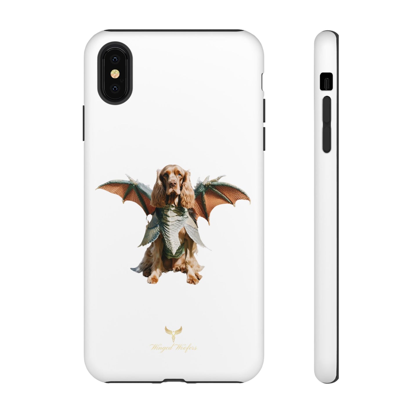 Dragon Wing Cocker Spaniel Dog Phone Case - Tough Cases for Pet Lovers