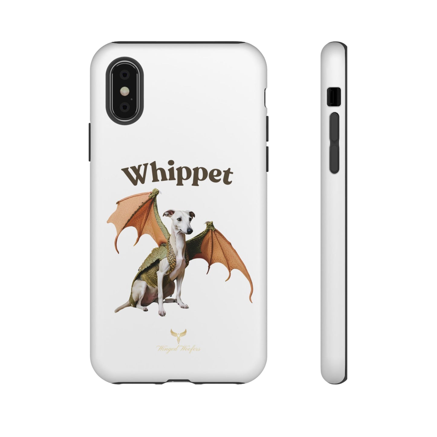 Whippet Dragon Phone Case - Tough & Stylish Pet Accessory