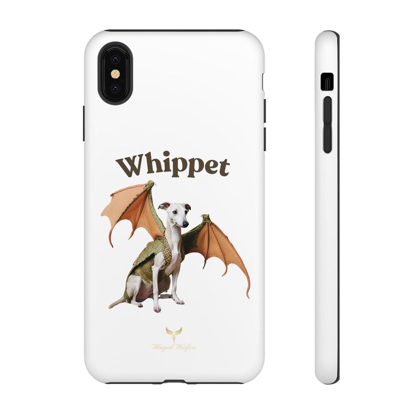 Whippet Dragon Phone Case - Tough & Stylish Pet Accessory