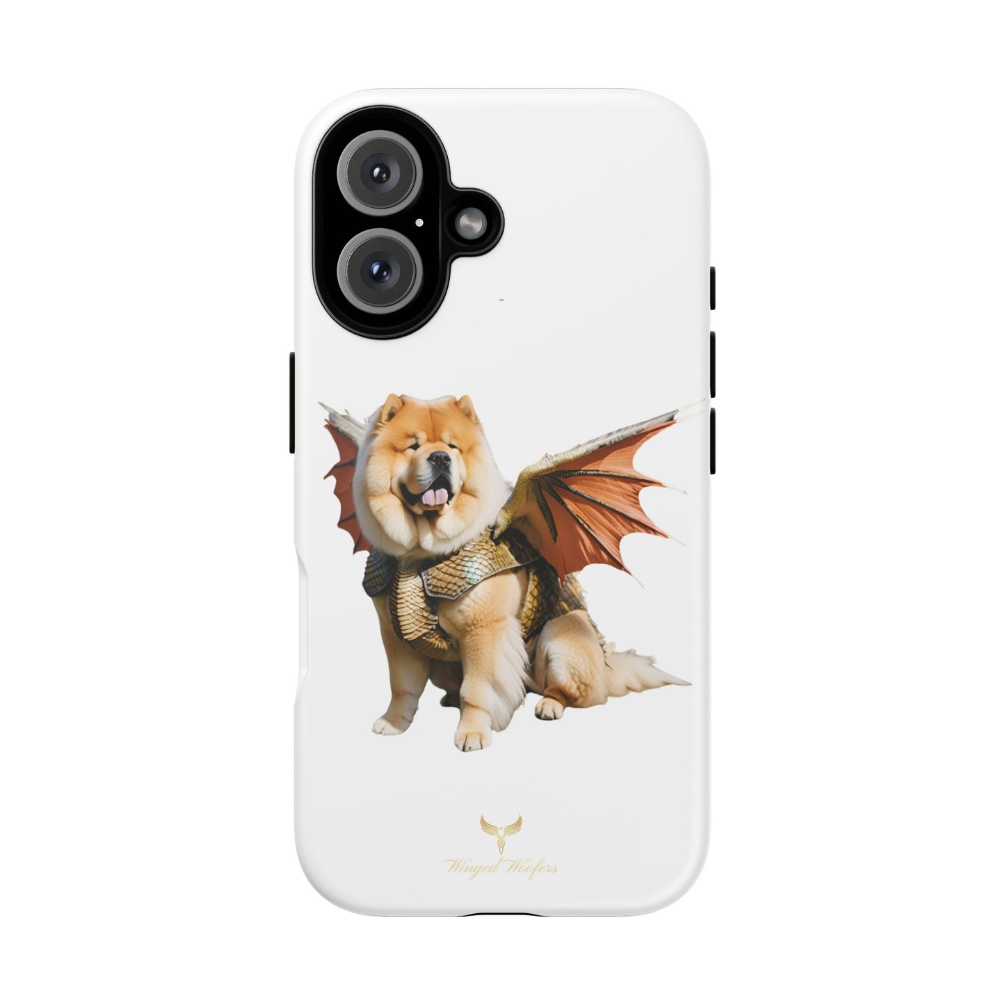 Funny Dragon Chow Chow Dog Phone Case - Tough Cases for Pet Lovers