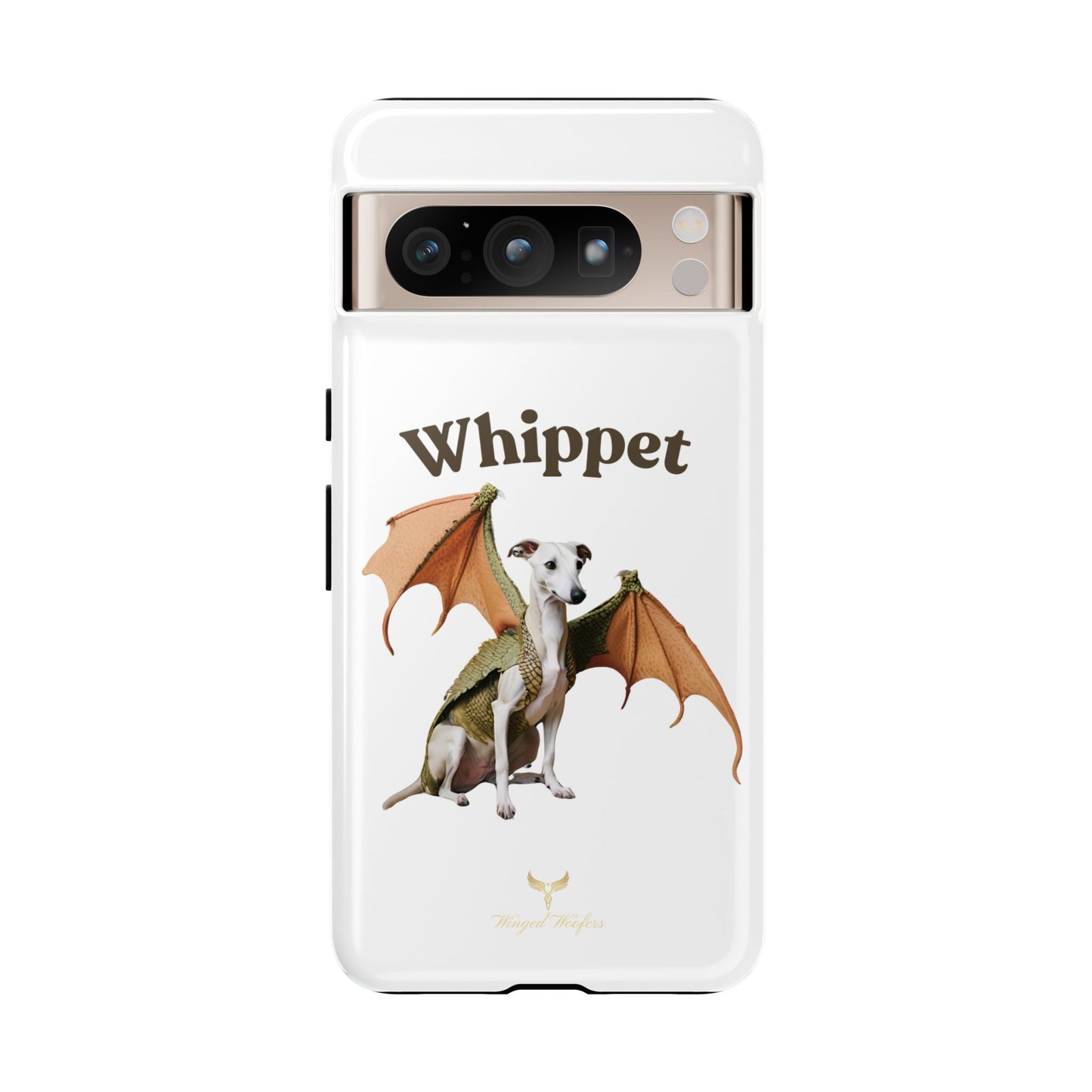 Whippet Dragon Phone Case - Tough & Stylish Pet Accessory