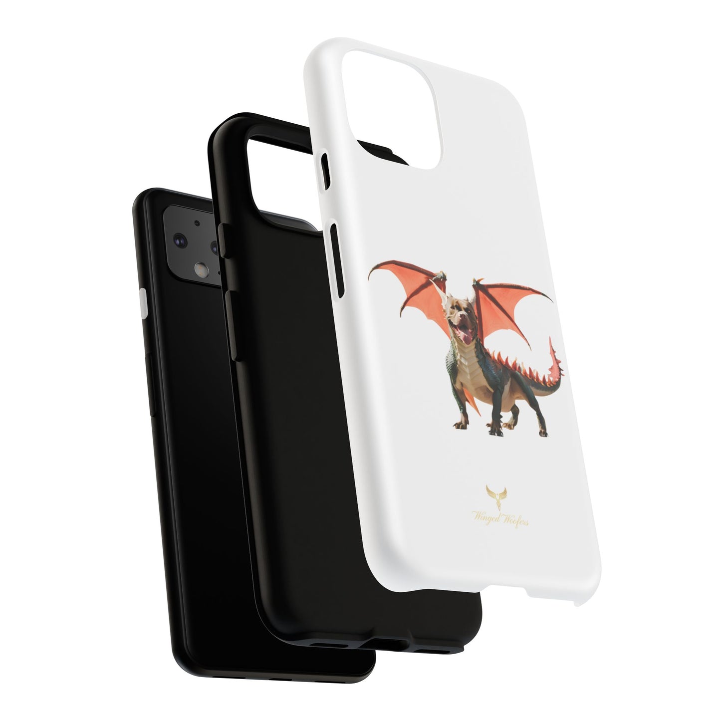 Tough Cases - Fierce Dragon Pitbull Phone Case | Unique Animal Design | Perfect Gift for Animal Lovers