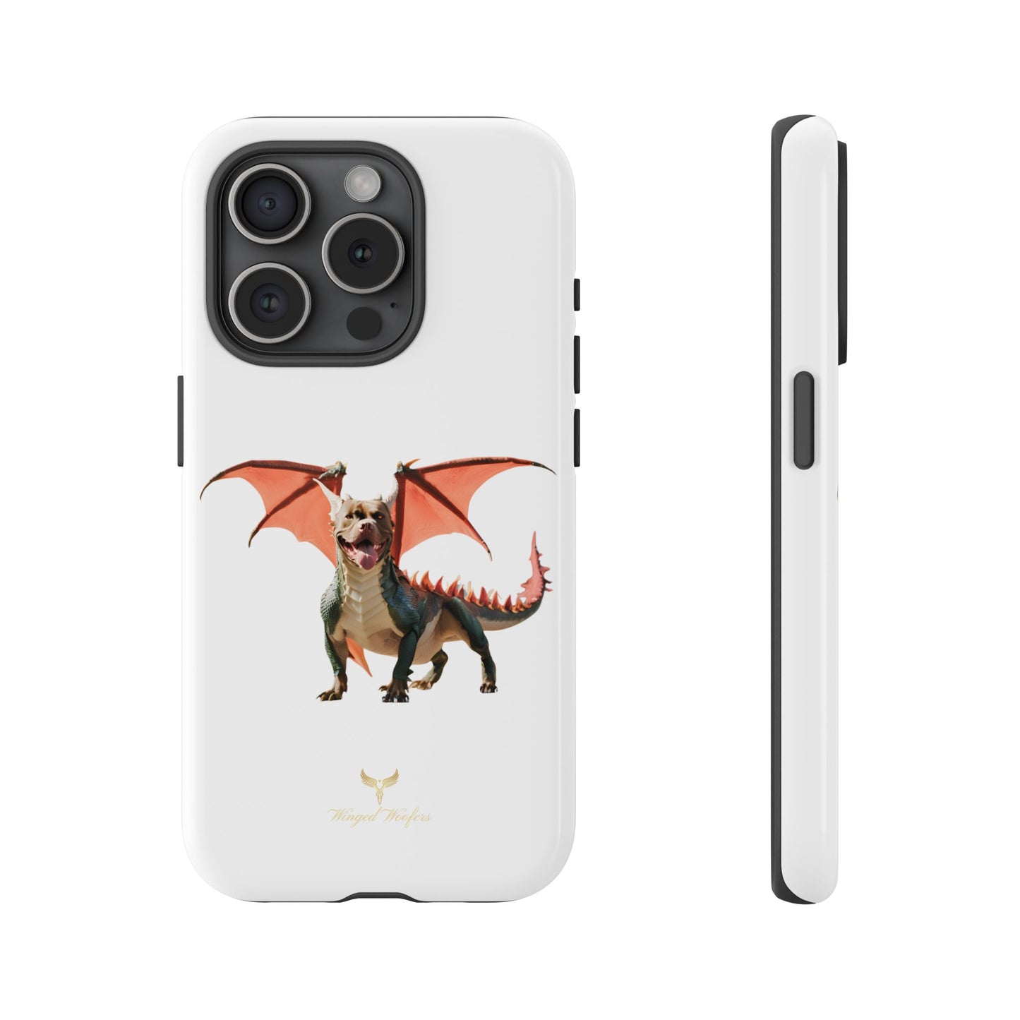 Tough Cases - Fierce Dragon Pitbull Phone Case | Unique Animal Design | Perfect Gift for Animal Lovers